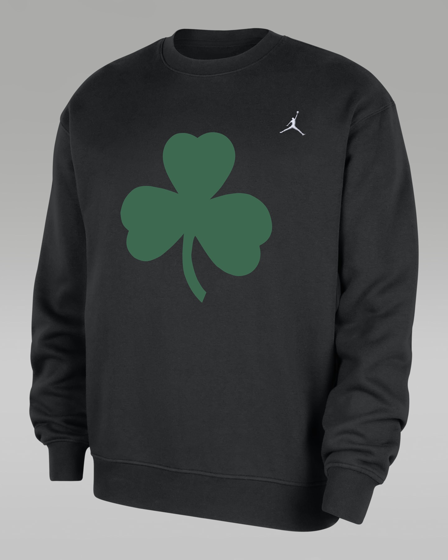 Мужской флисовый свитшот Jordan Boston Celtics Statement Essentials NBA, цвет: Чёрный — фото 4