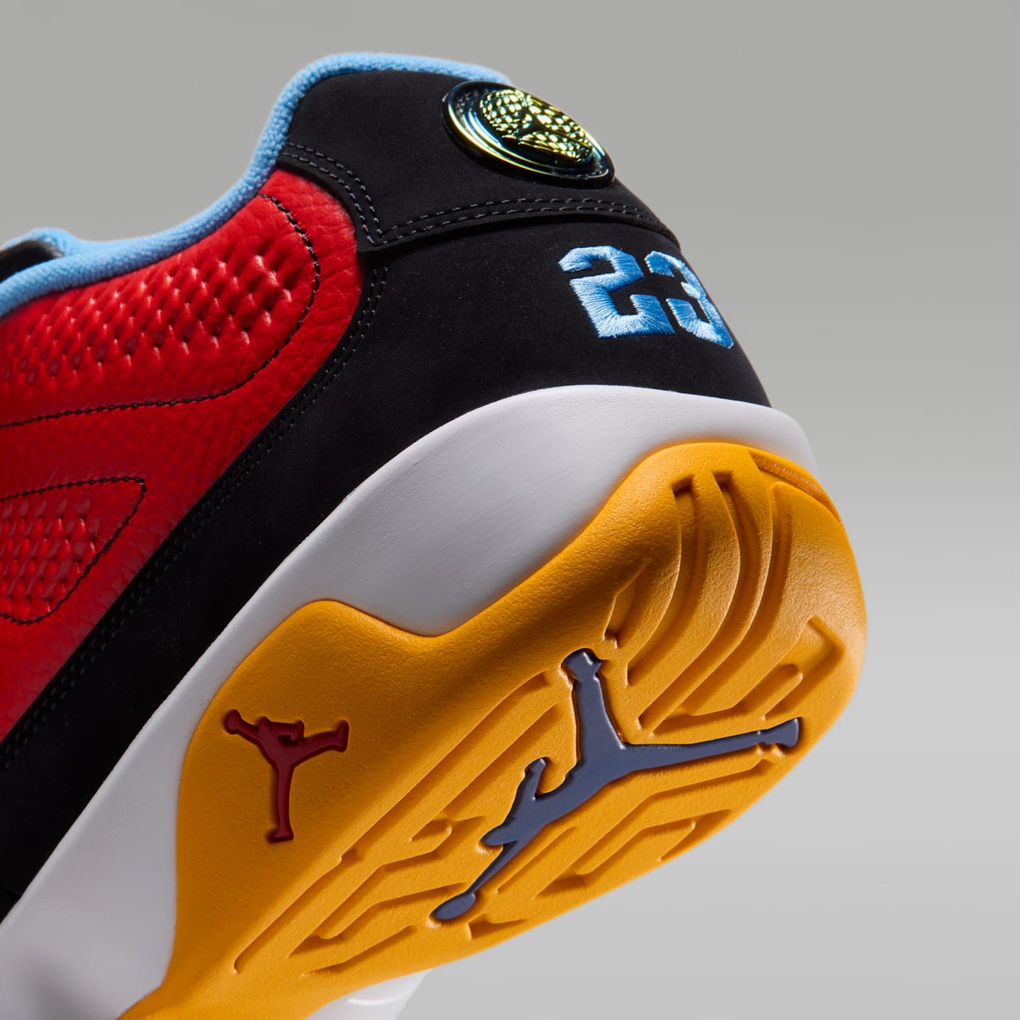 Мужские кроссовки Air Jordan 9 Retro Low, цвет: Чёрный / Королевский синий — фото 8