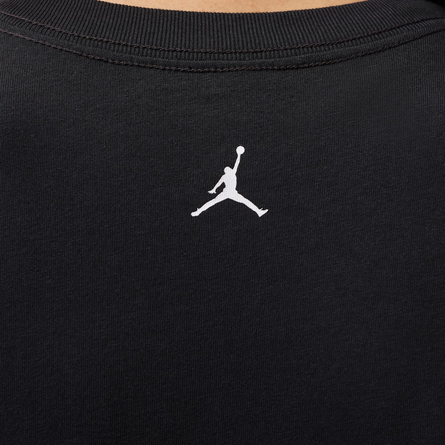 Женская футболка Jordan Sport Dri-FIT с принтом, цвет: Чёрный — фото 5