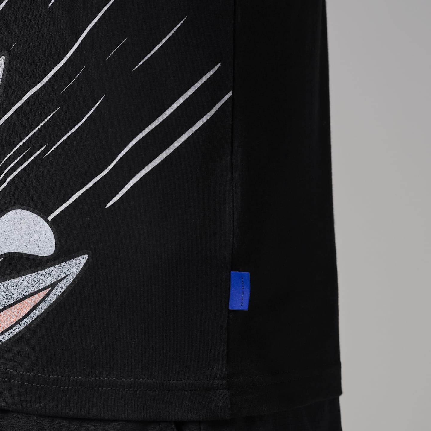 Мужская футболка Jordan Brooklyn Bugs Bunny Crew-Neck, цвет: Чёрный — фото 6