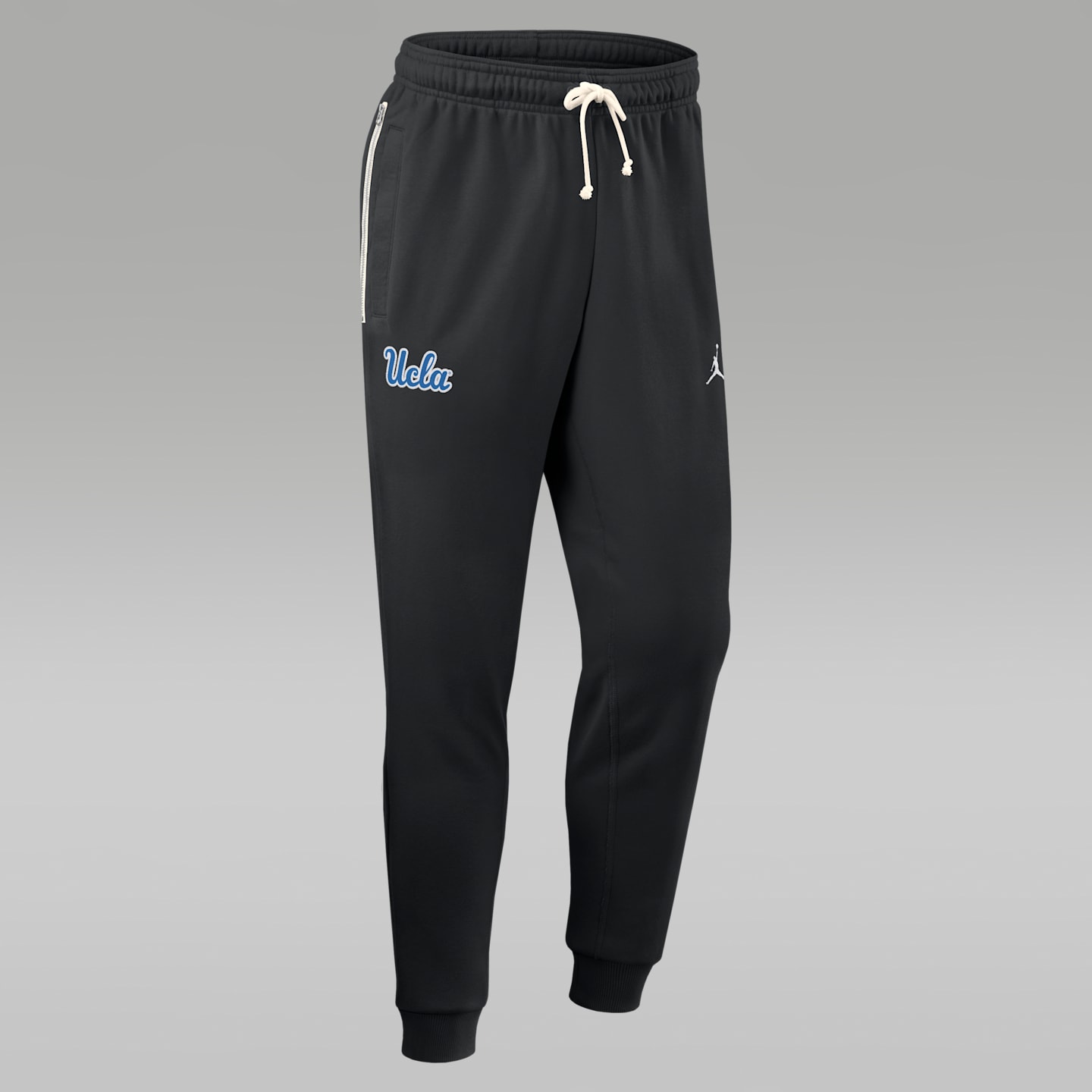 Мужские зауженные брюки Jordan Brand Ucla Sideline Dri-FIT, цвет: Чёрный — фото 1
