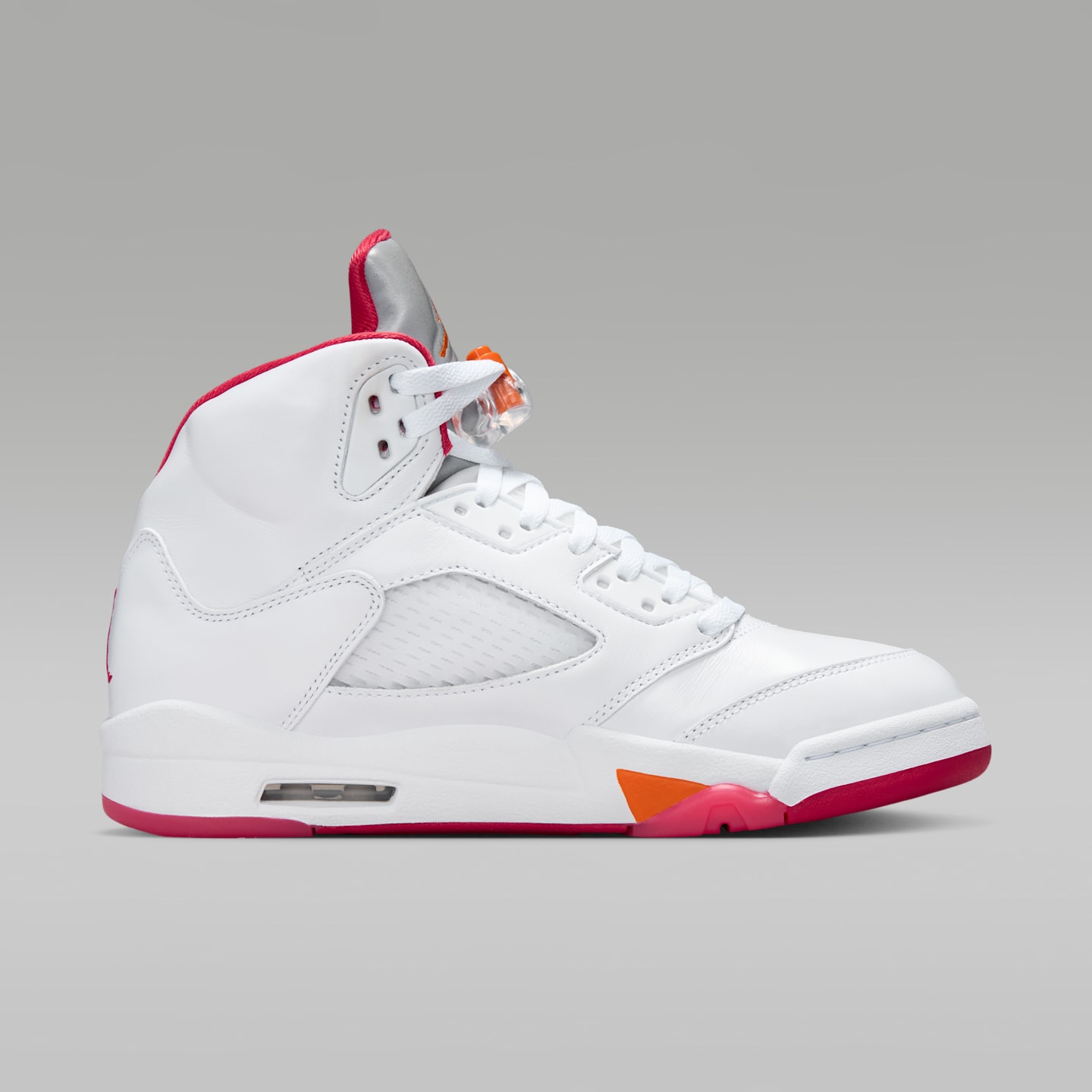 Женские кроссовки Air Jordan 5 Retro "Sunset" Shoes, цвет: Белый / Красный — фото 3