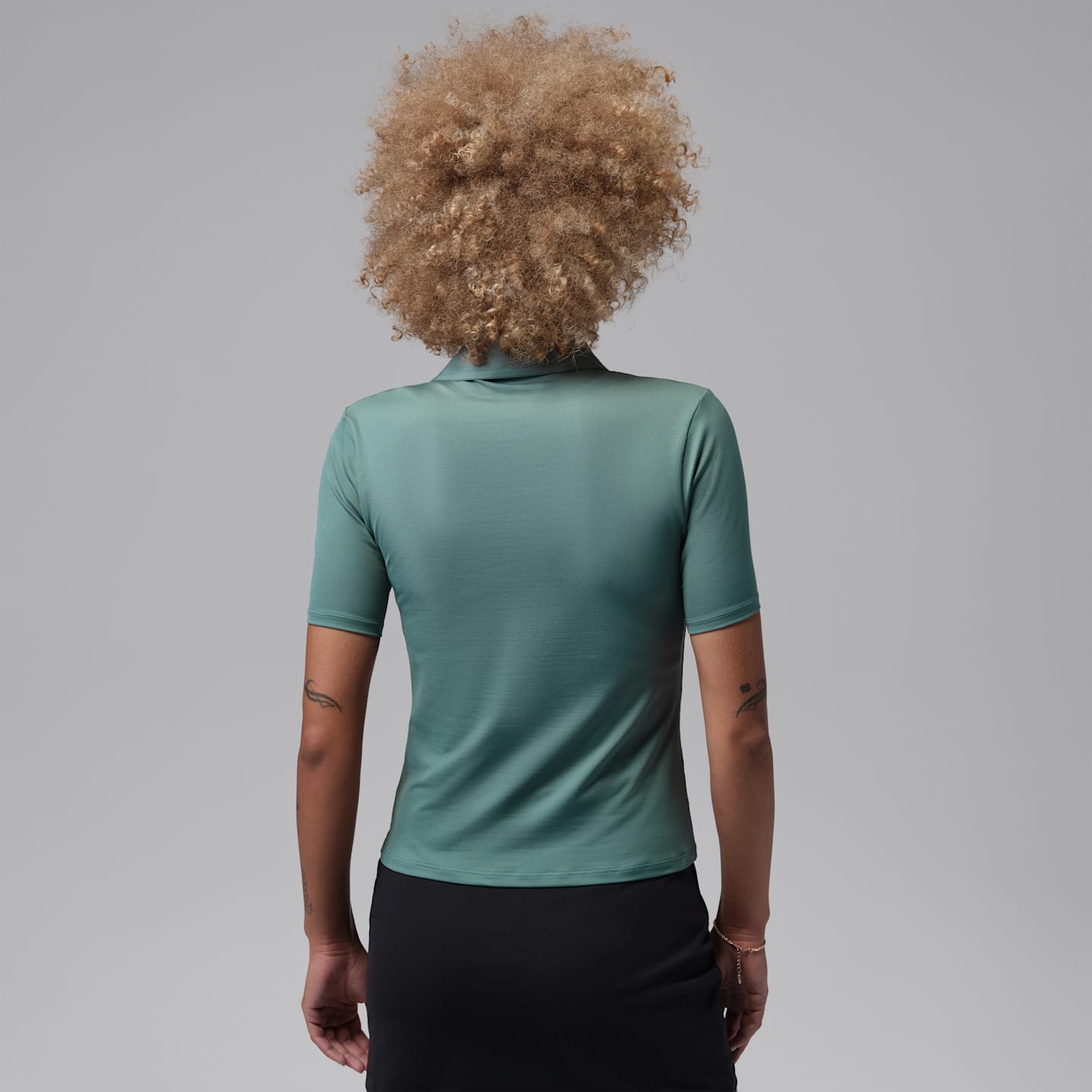 Женское поло Jordan Sport Dri-FIT Golf Polo, цвет: Фисташковый морозный — фото 2