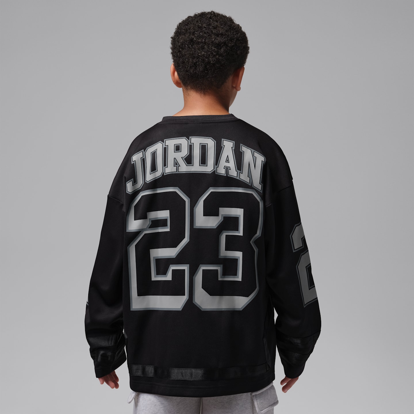 Детская хоккейная джерси Jordan 23, цвет: Чёрный — фото 2