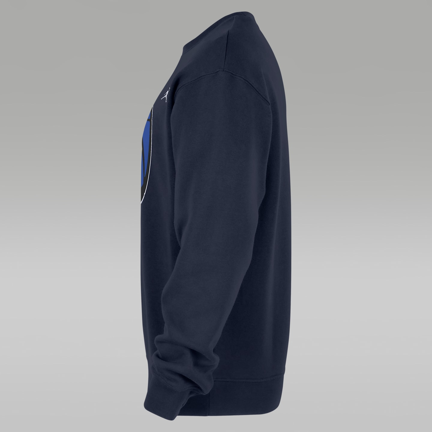 Мужской флисовый свитшот Jordan Dallas Mavericks Statement Essentials NBA, цвет: Тёмно-синий / Белый — фото 3
