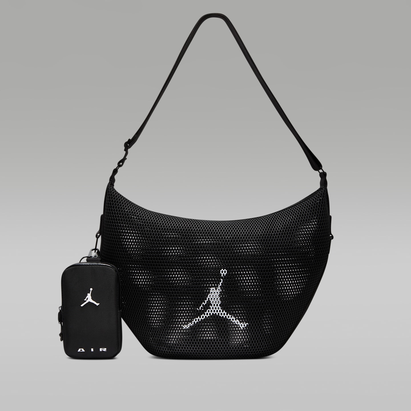 Сумка-тоут для мяча Jordan Sport, 0,48 л, цвет: Чёрный / Белый — фото 1