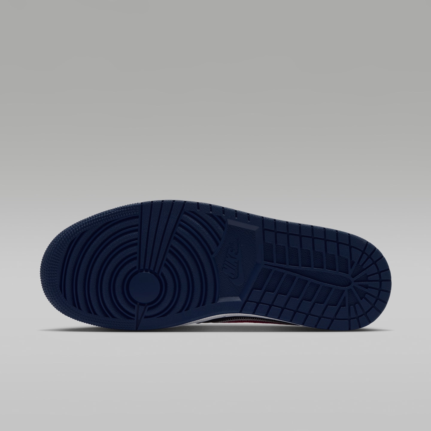Мужские кроссовки Air Jordan 1 Retro Low OG "Howard" Shoes, цвет: Тёмно-синий / Белый — фото 2
