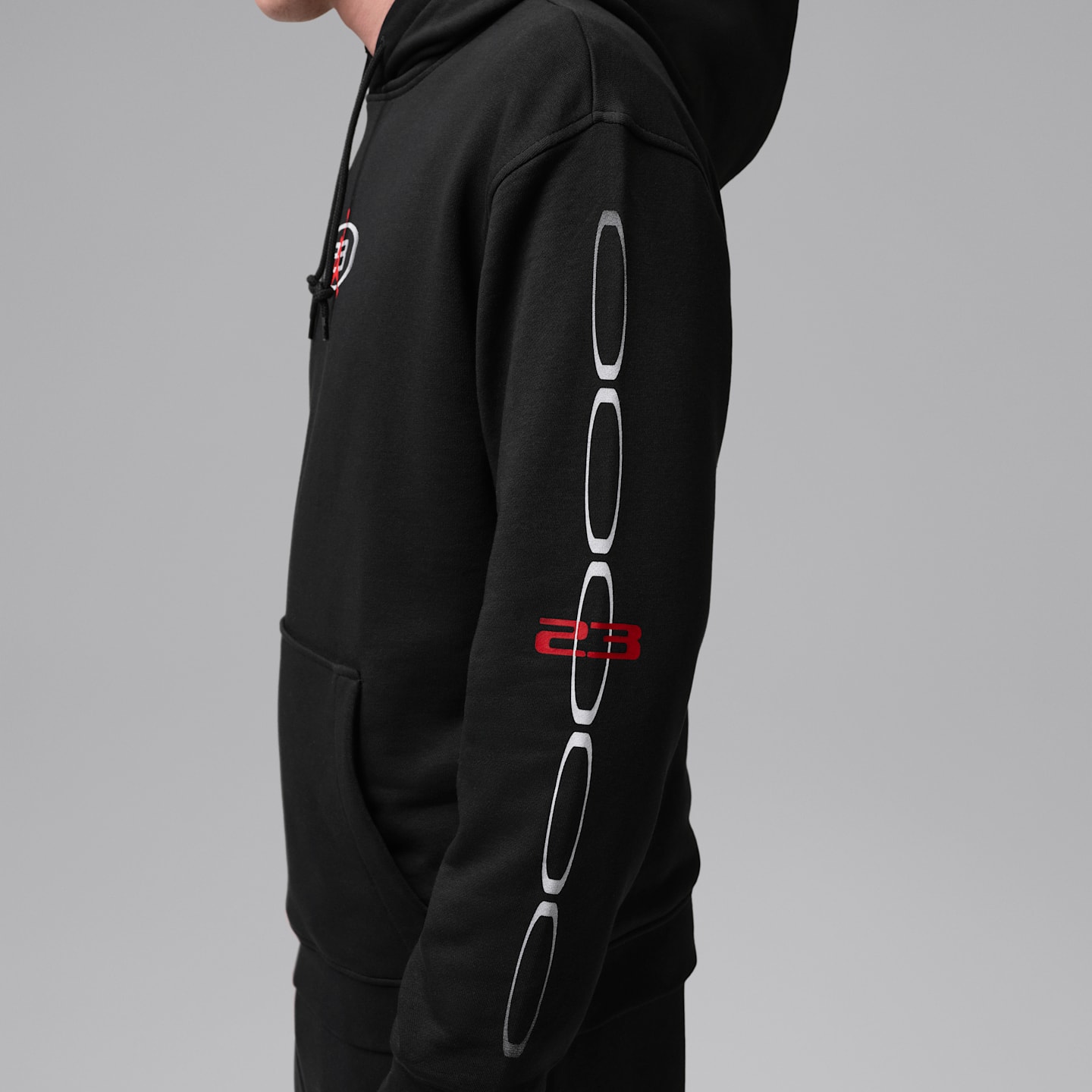 Мужское флисовое худи Jordan Sport Crossover Dri-FIT, цвет: Чёрный — фото 6