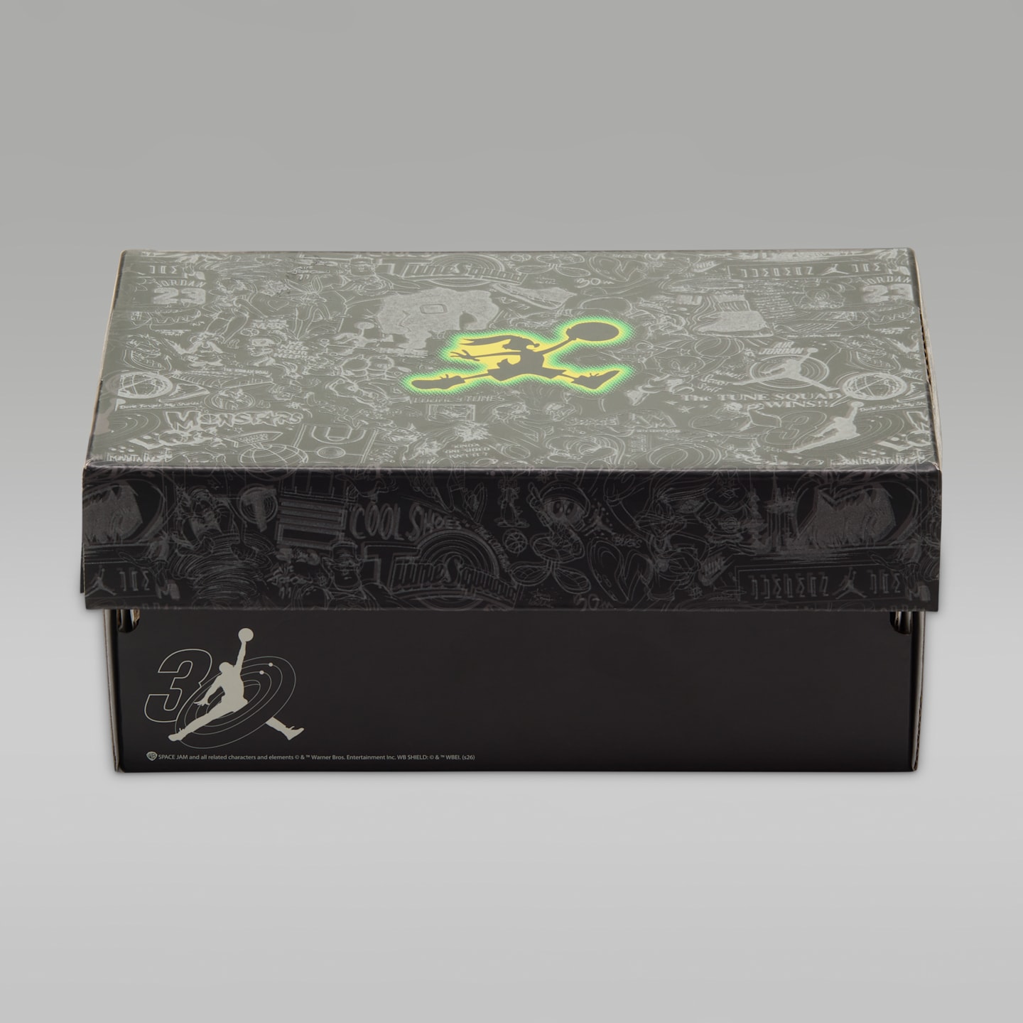 Детские кроссовки Jordan Spizike Low "Jam Central" Shoes, цвет: Чёрный / Зелёный — фото 9