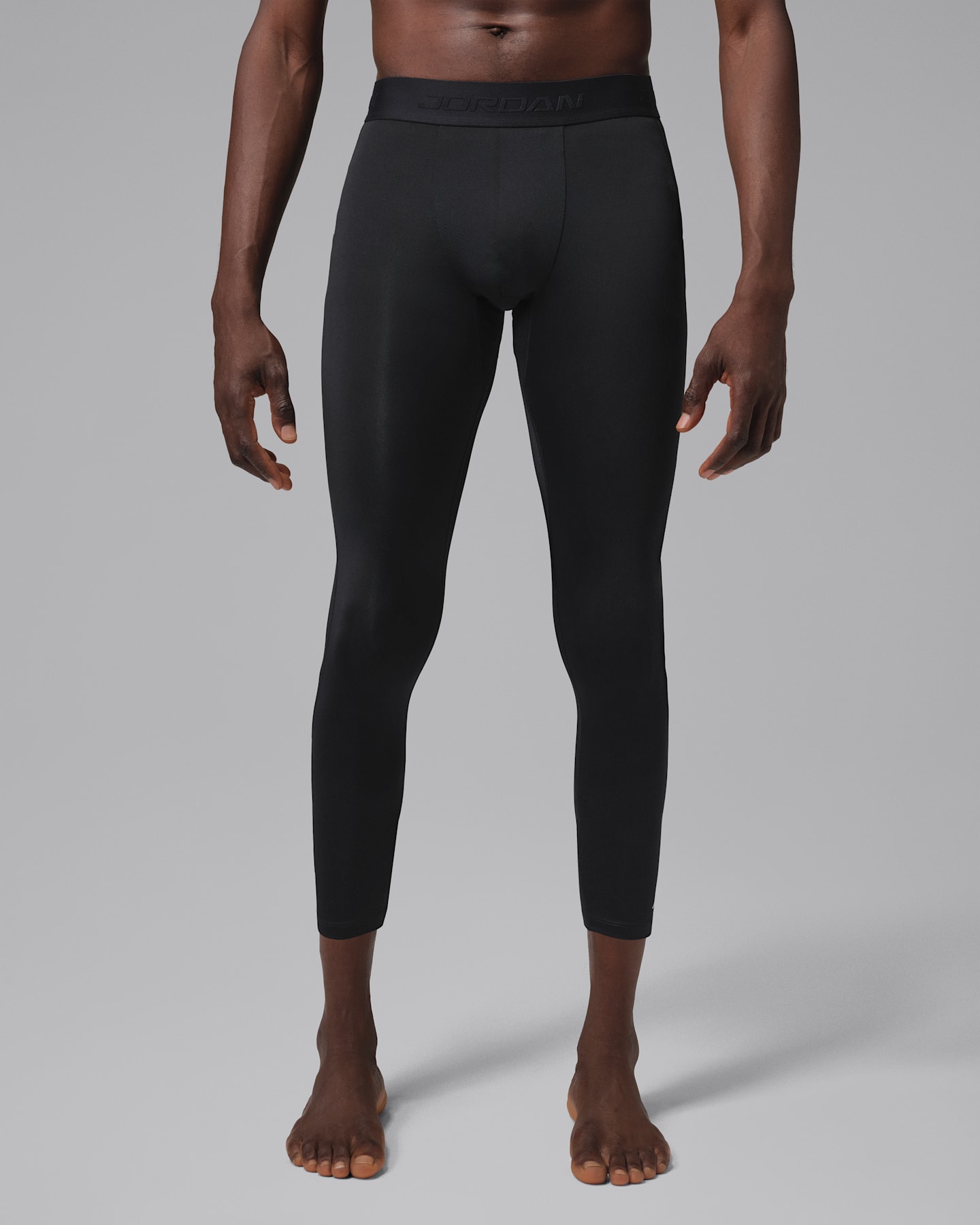 Мужские тайтсы Jordan Sport Essentials Dri-FIT 3/4, цвет: Чёрный — фото 7