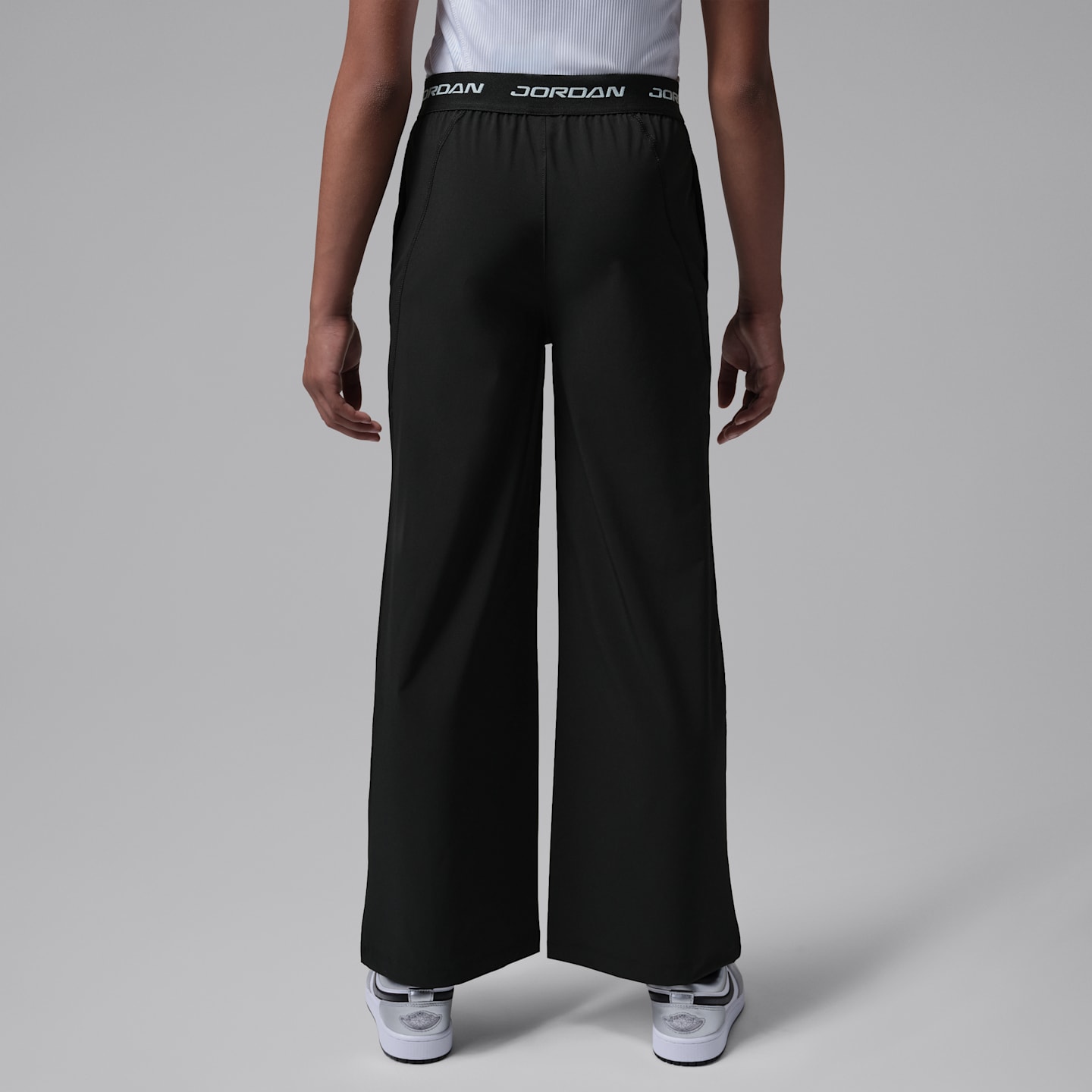 Детские тканые брюки Jordan Jumpman Sport, цвет: Чёрный — фото 2