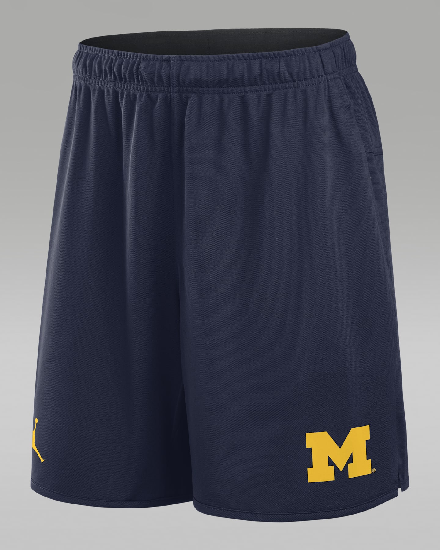 Мужские шорты Jordan Dri-FIT College Michigan Totality, цвет: Тёмно-синий — фото 3