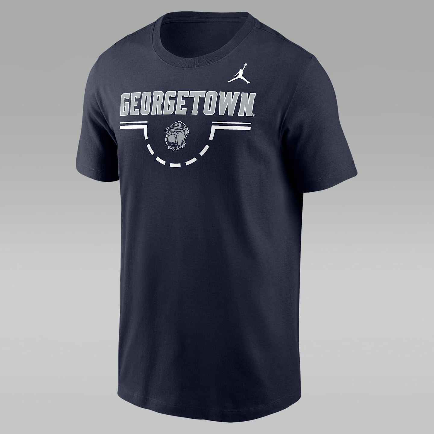 Мужская футболка Jordan Georgetown Basketball Legend Dri-FIT College, цвет: Тёмно-синий — фото 1
