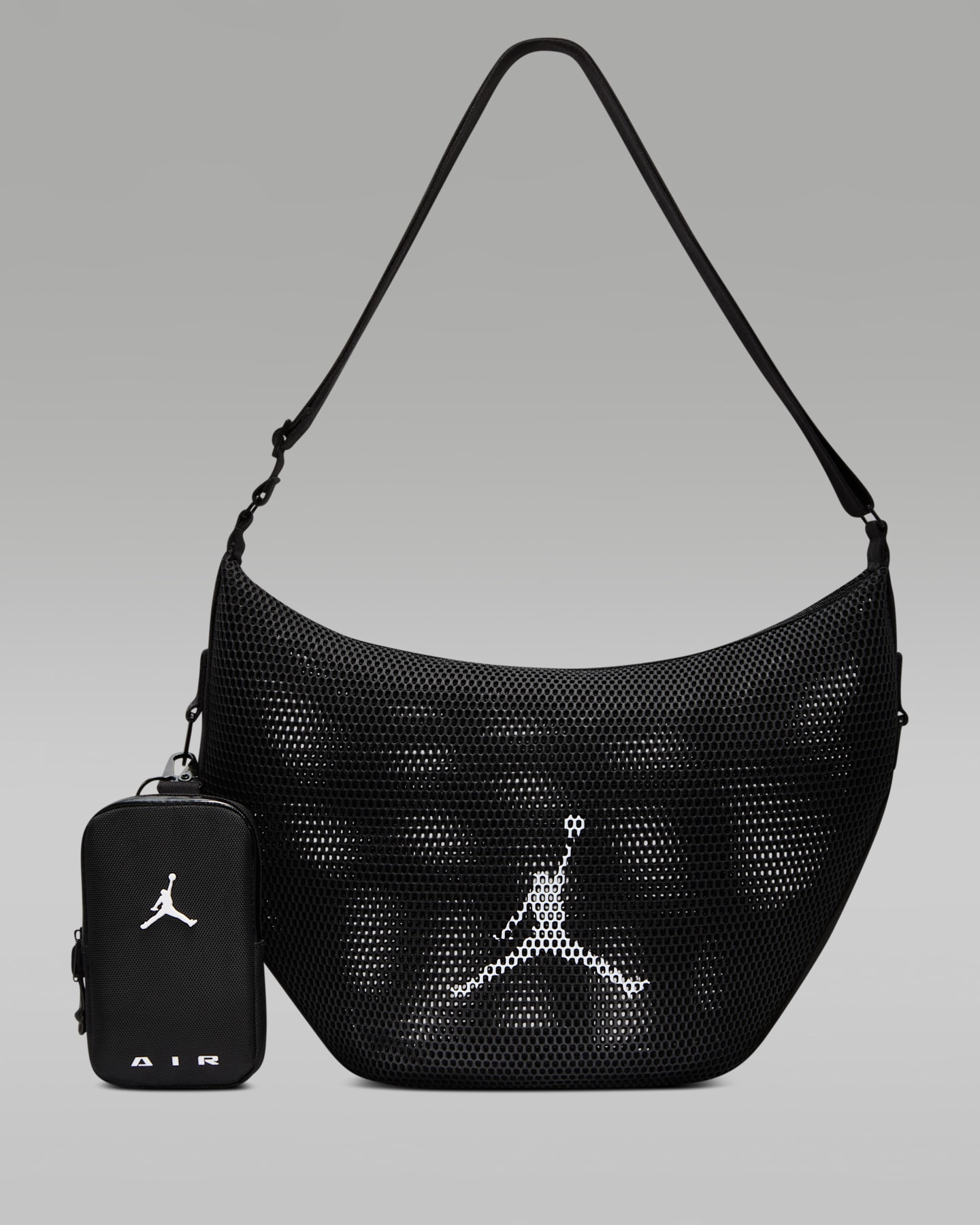 Сумка-тоут для мяча Jordan Sport, 0,48 л, цвет: Чёрный / Белый — фото 9