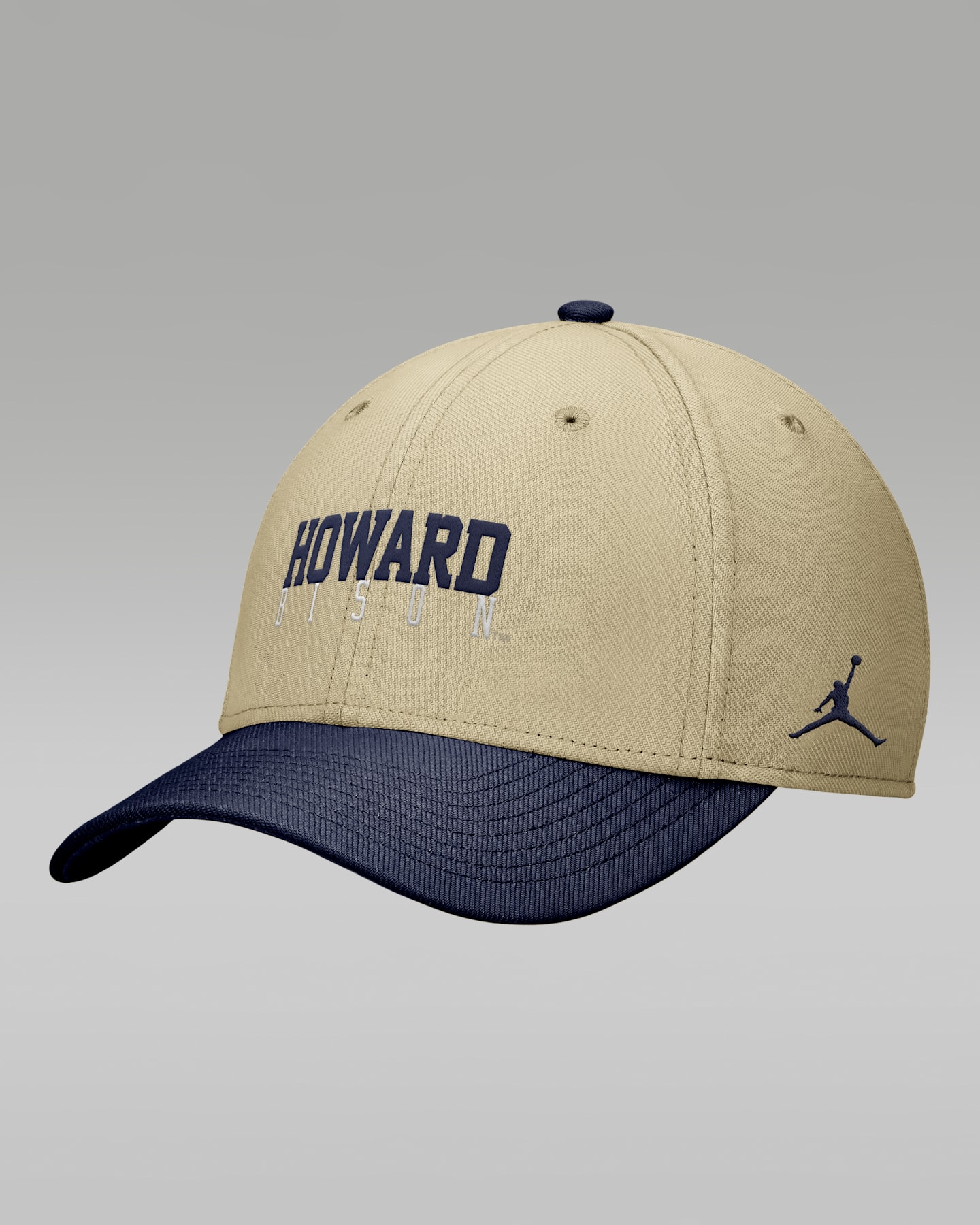 Кепка Jordan Howard University SwooshFlex Dri-FIT, цвет: Бежевый — фото 3