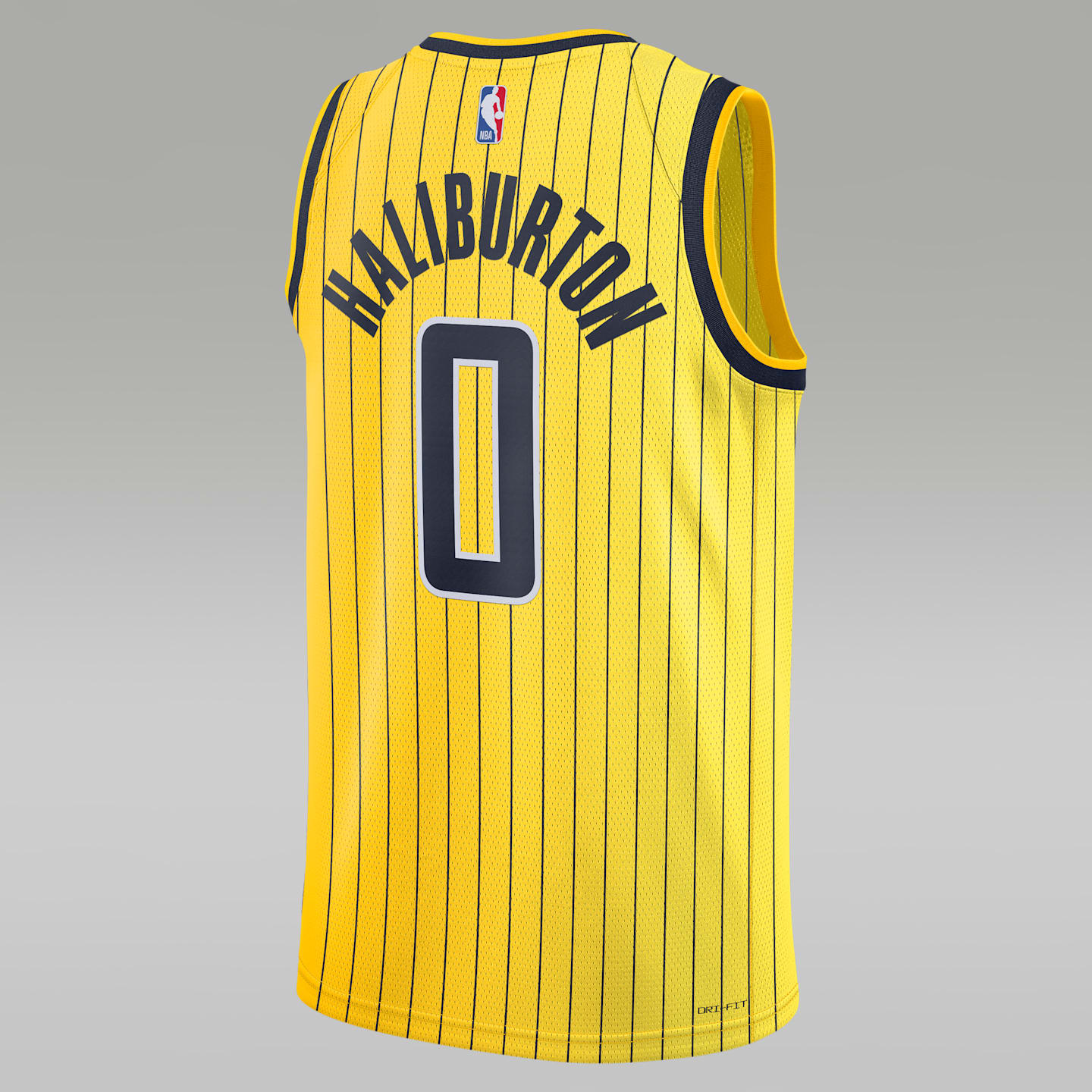 Мужские топы Indiana Pacers Nike Swingman Dri-FIT NBA Jersey, цвет: Жёлтый — фото 2