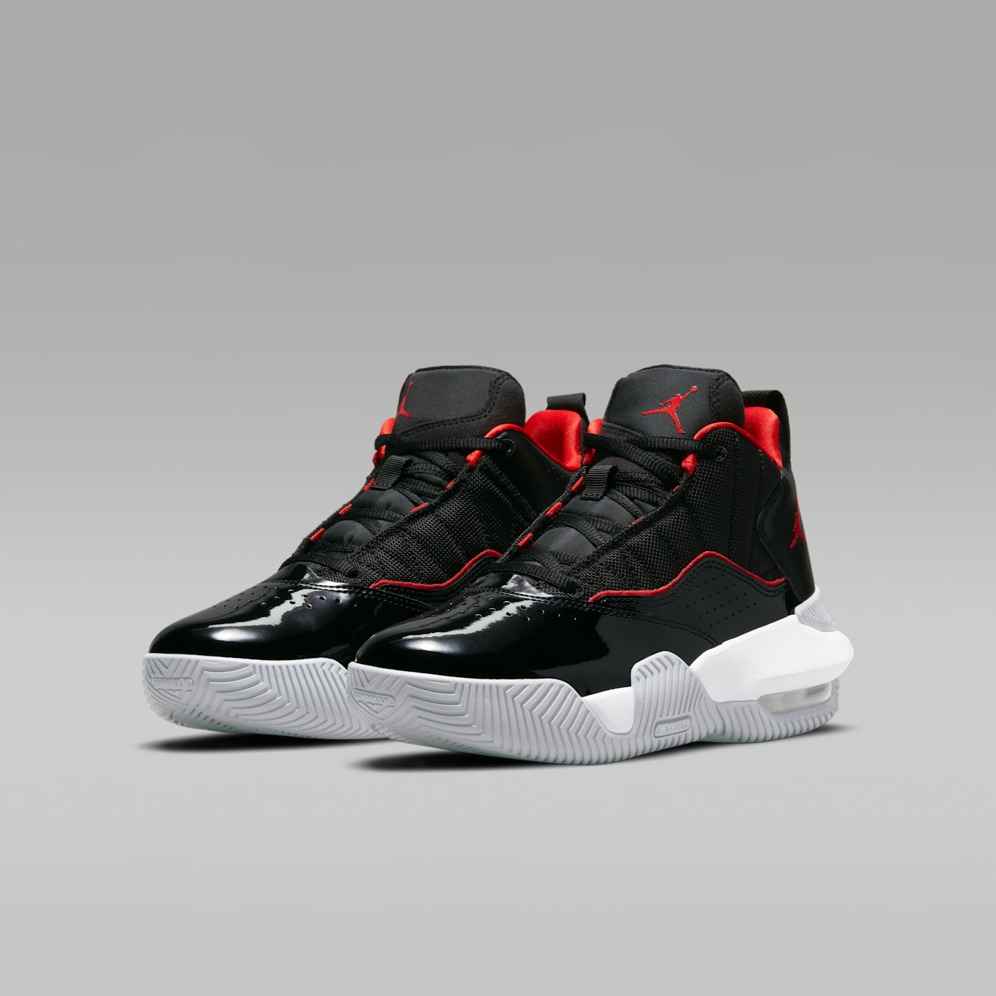 Детские кроссовки Jordan Stay Loyal, цвет: Чёрный / Белый — фото 5