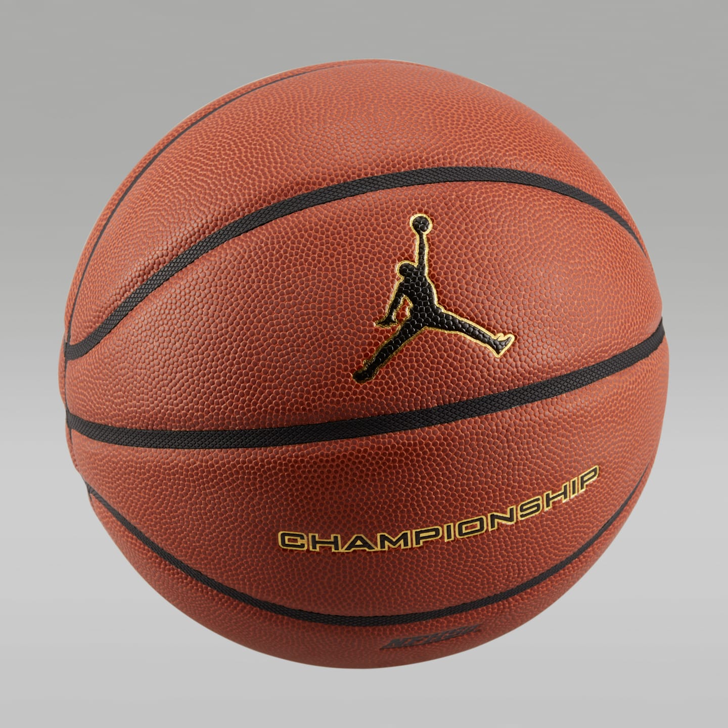 Мяч Jordan Championship Basketball для детей, цвет: Янтарный / Чёрный — фото 1
