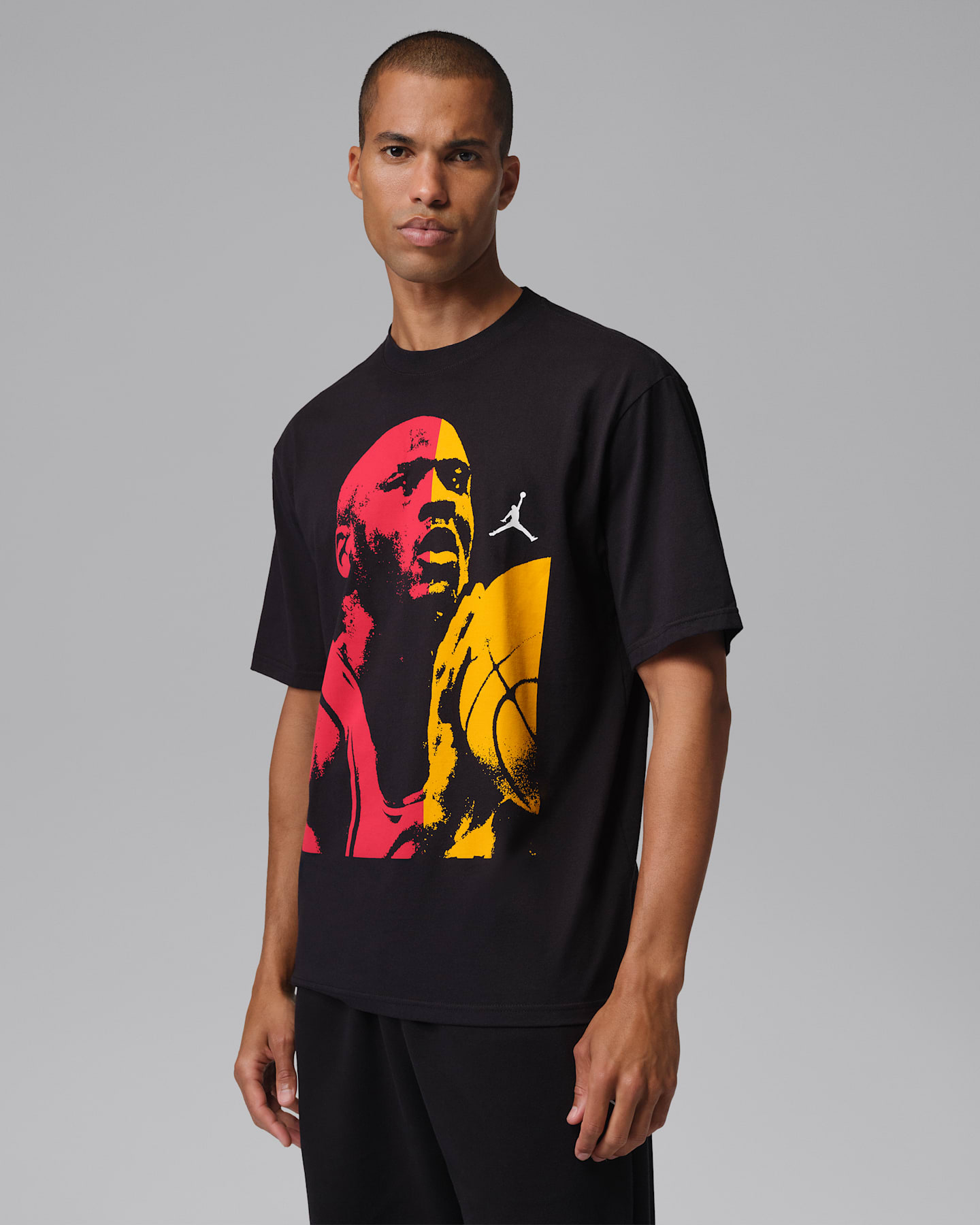 Мужская футболка Jordan 1985, цвет: Чёрный — фото 7