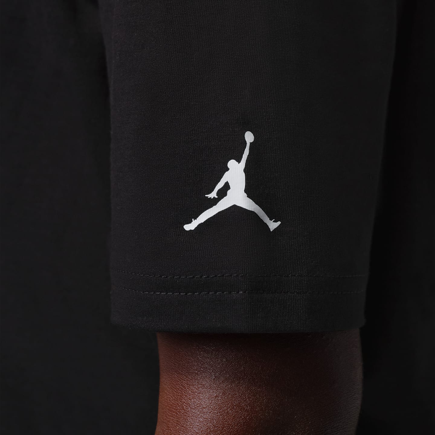 Детская футболка Jordan 23 Card Pickup, цвет: Чёрный — фото 5