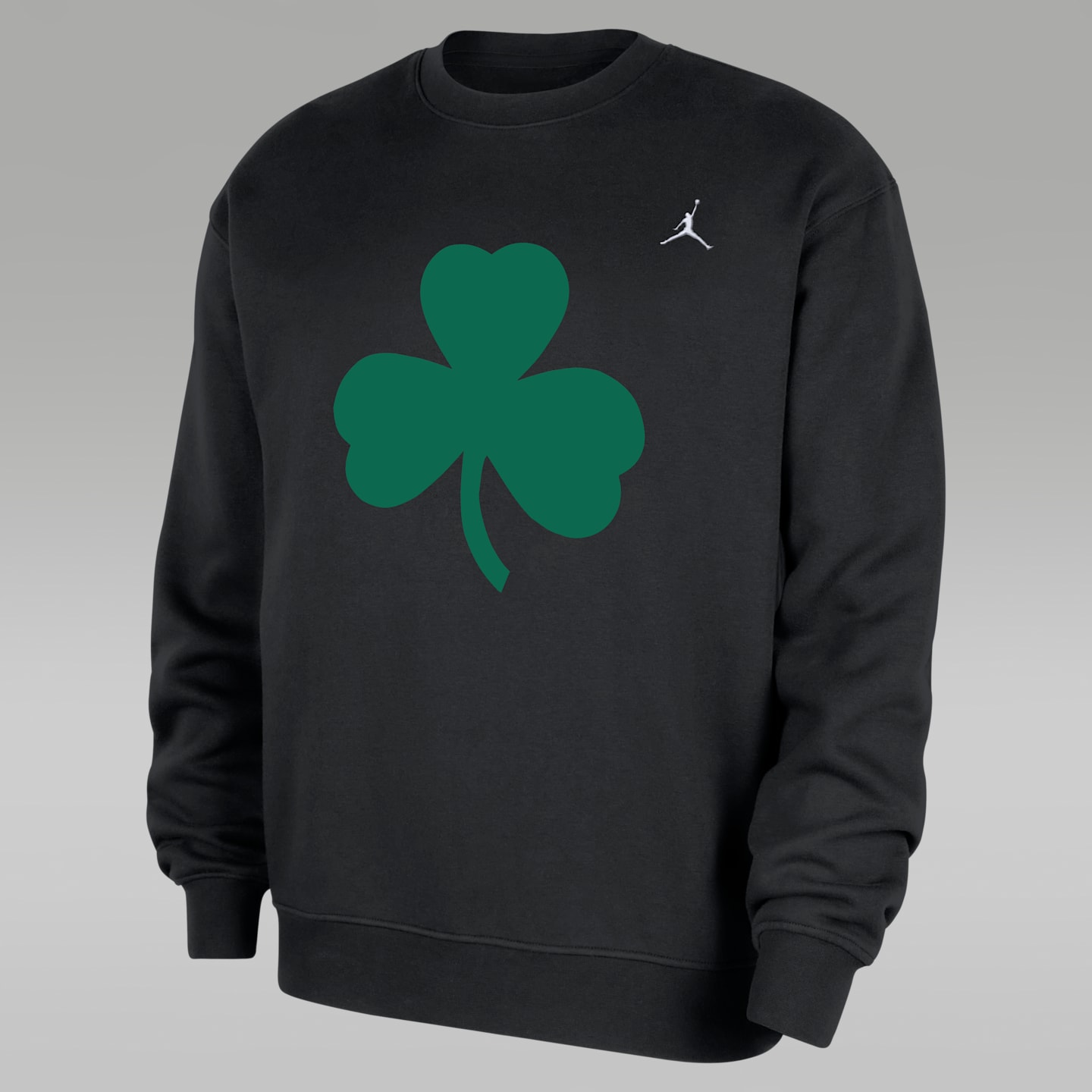 Мужской флисовый свитшот Jordan Boston Celtics Statement Essentials NBA, цвет: Чёрный — фото 1