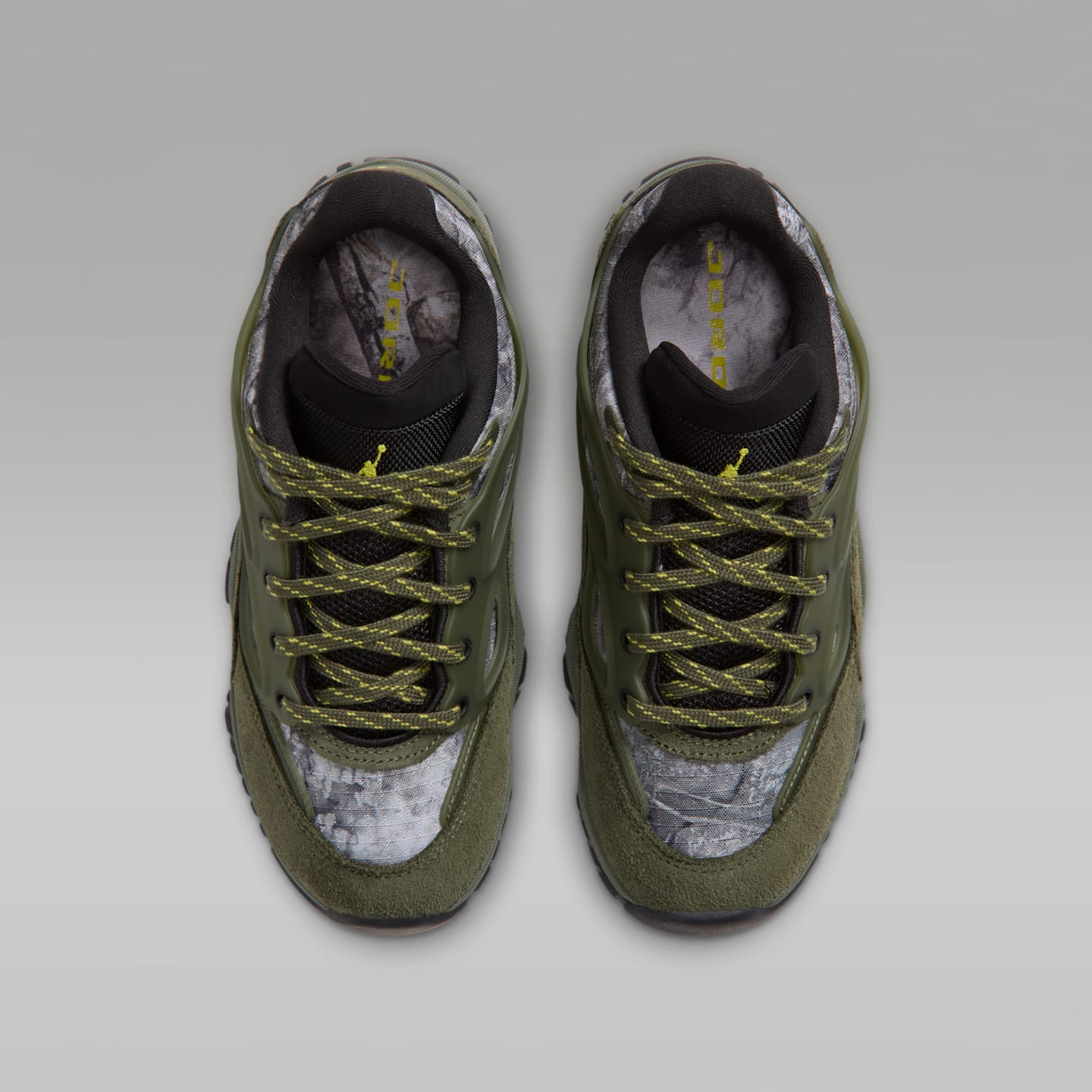 Детские кроссовки Jordan Dmsn 95 Realtree, цвет: Хаки / Средний оливковый — фото 4