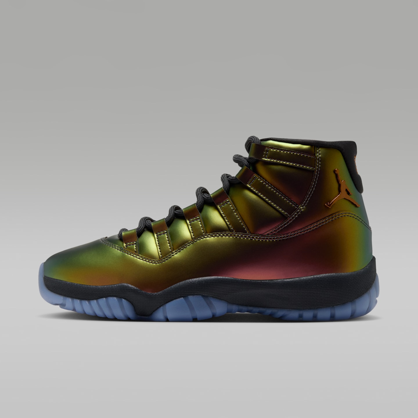 Женские кроссовки Air Jordan 11 Retro "Magic Ball", цвет: Рыжевато-коричневый / Серебряный — фото 2