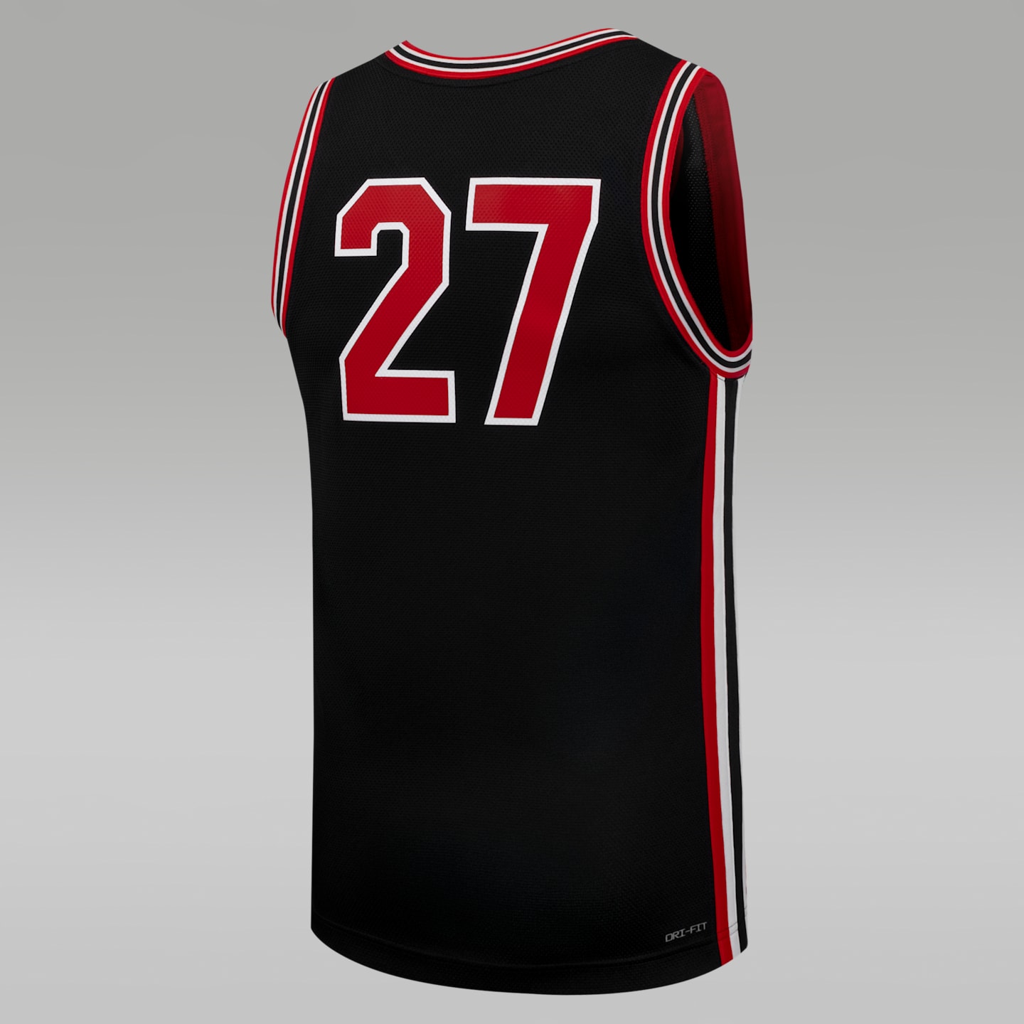 Мужские топы Houston Basketball Jordan College Replica Jersey, цвет: Чёрный — фото 2
