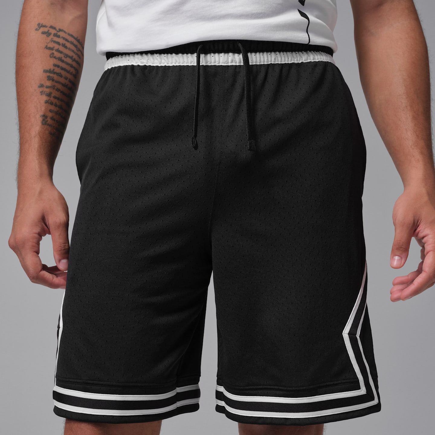 Мужские шорты Jordan Sport Dri-FIT Diamond, цвет: Чёрный — фото 2