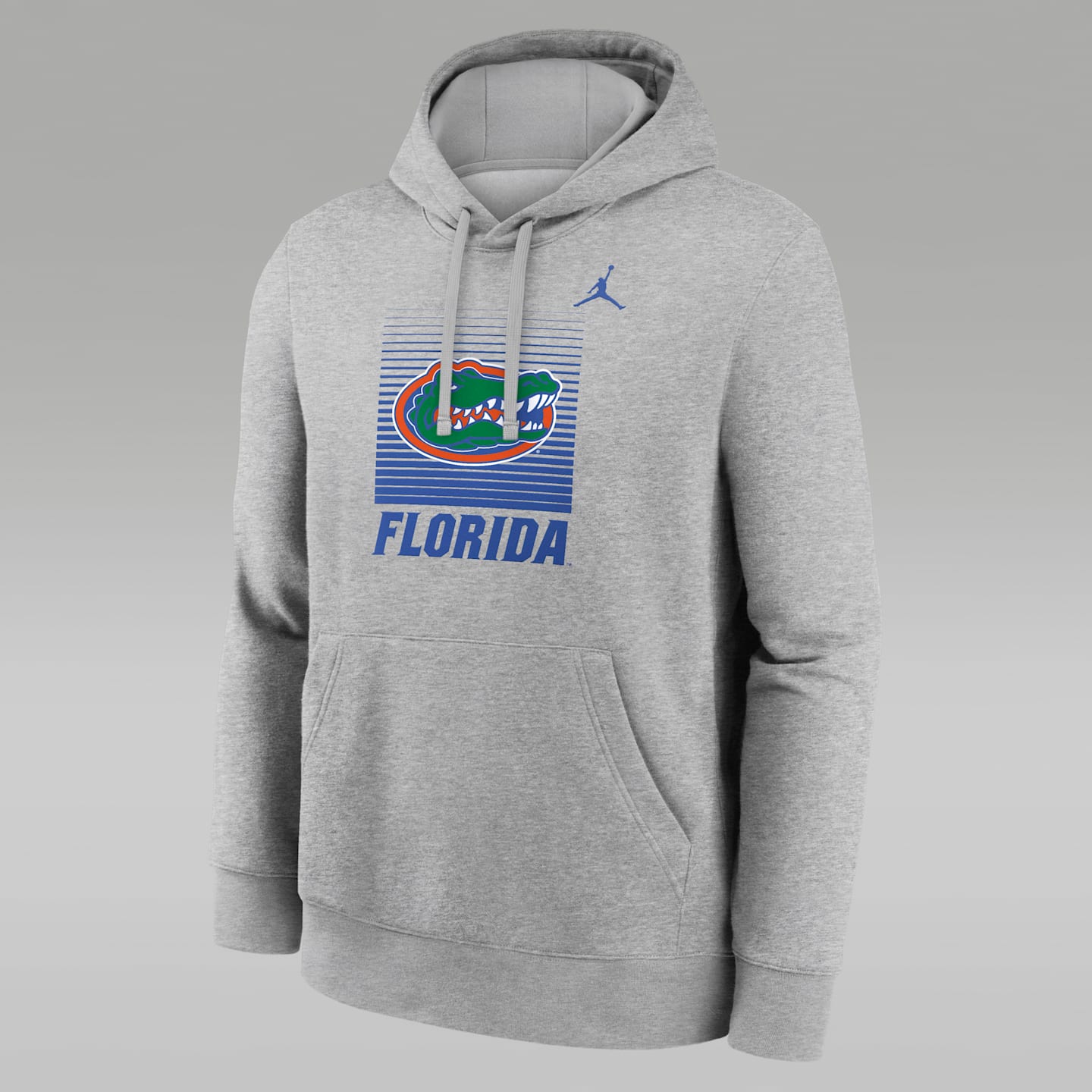 Мужское худи Nike Florida Primetime, цвет: Серый меланжевый — фото 1