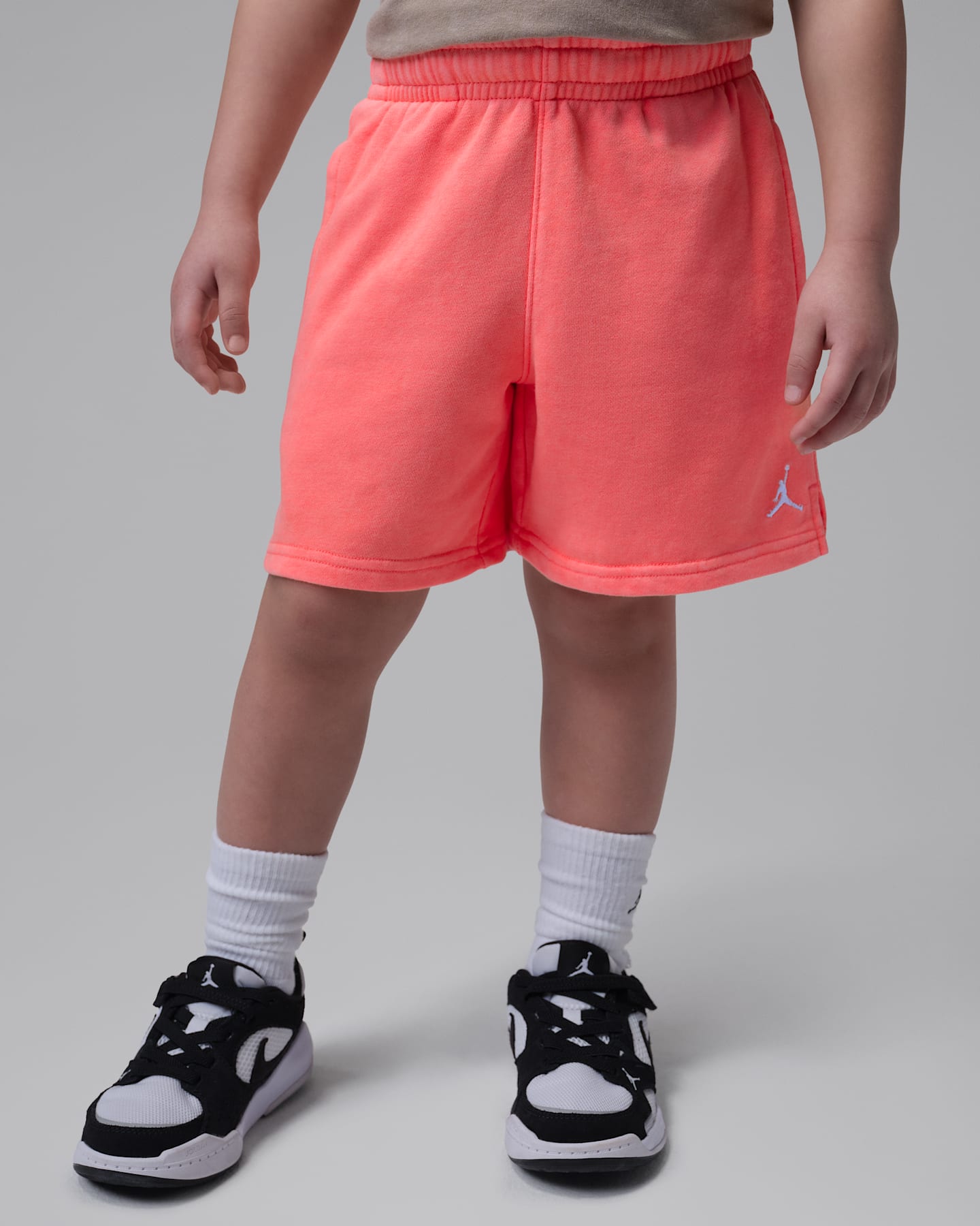 Детские шорты Jordan Brooklyn из вываренной махры, цвет: Яркий манговый — фото 8