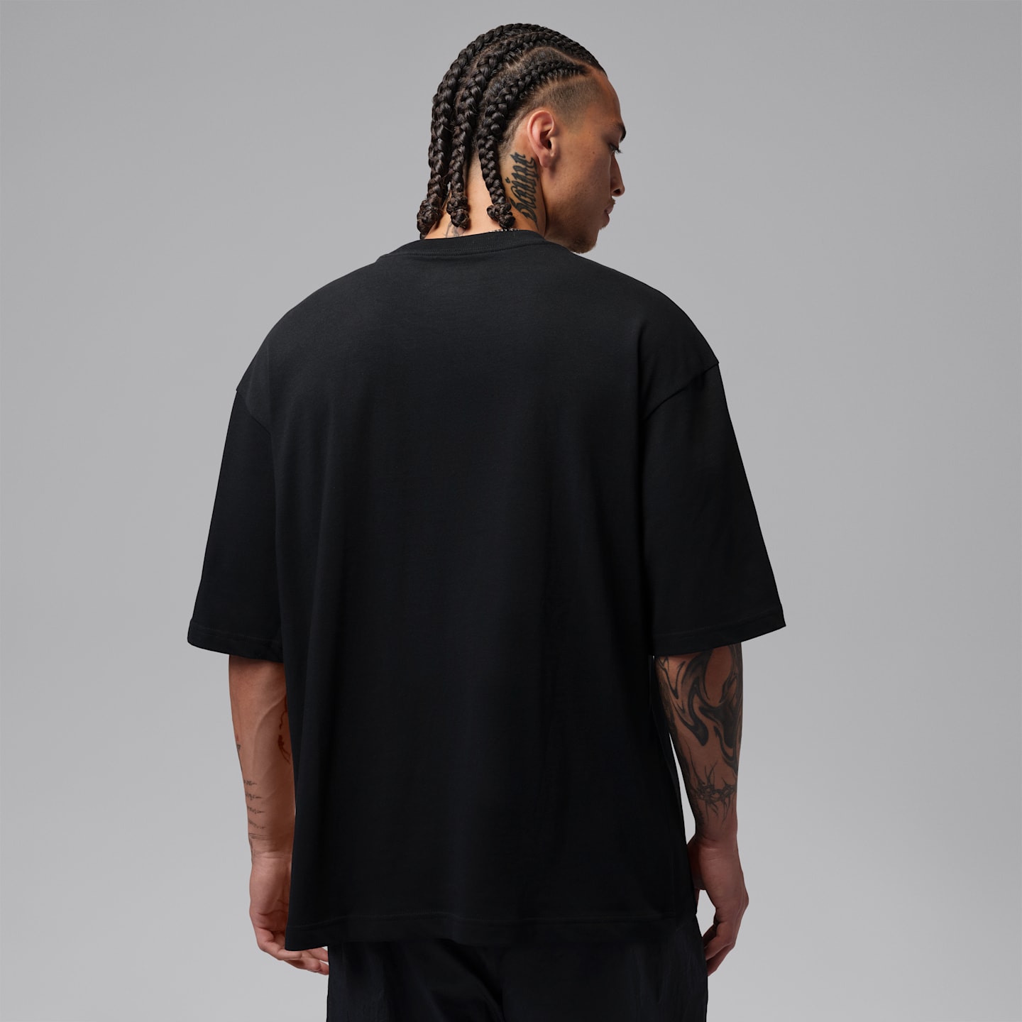 Мужская футболка Jordan Sport Dri-FIT Graphic, цвет: Чёрный — фото 2