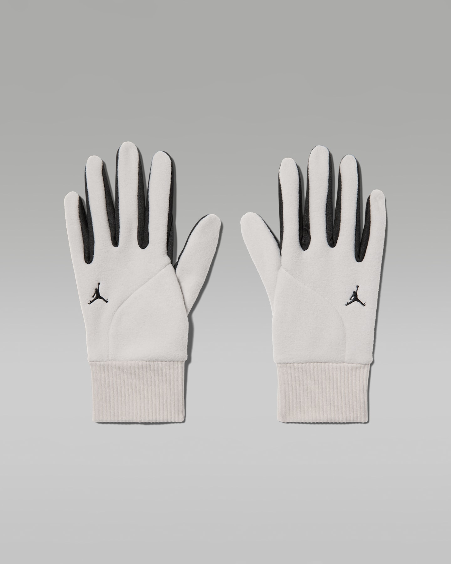 Мужские перчатки Jordan Fleece (1 Pair), цвет: Светлый железный / Чёрный — фото 4