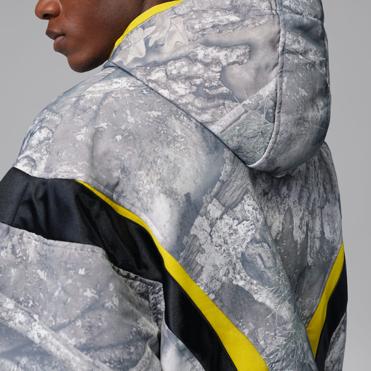 Мужская куртка Jordan Brooklyn Realtree, цвет: Белый / Чёрный — фото 6