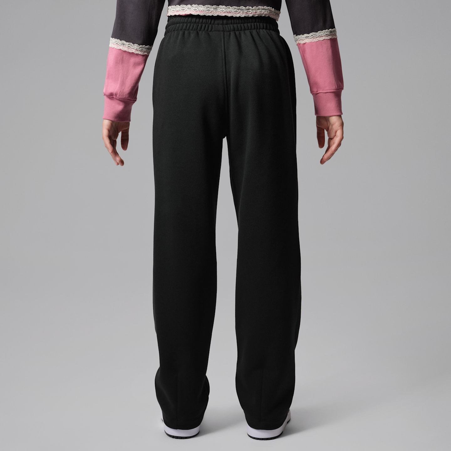 Детские брюки Jordan Space Jam 30 Fleece, цвет: Чёрный — фото 2