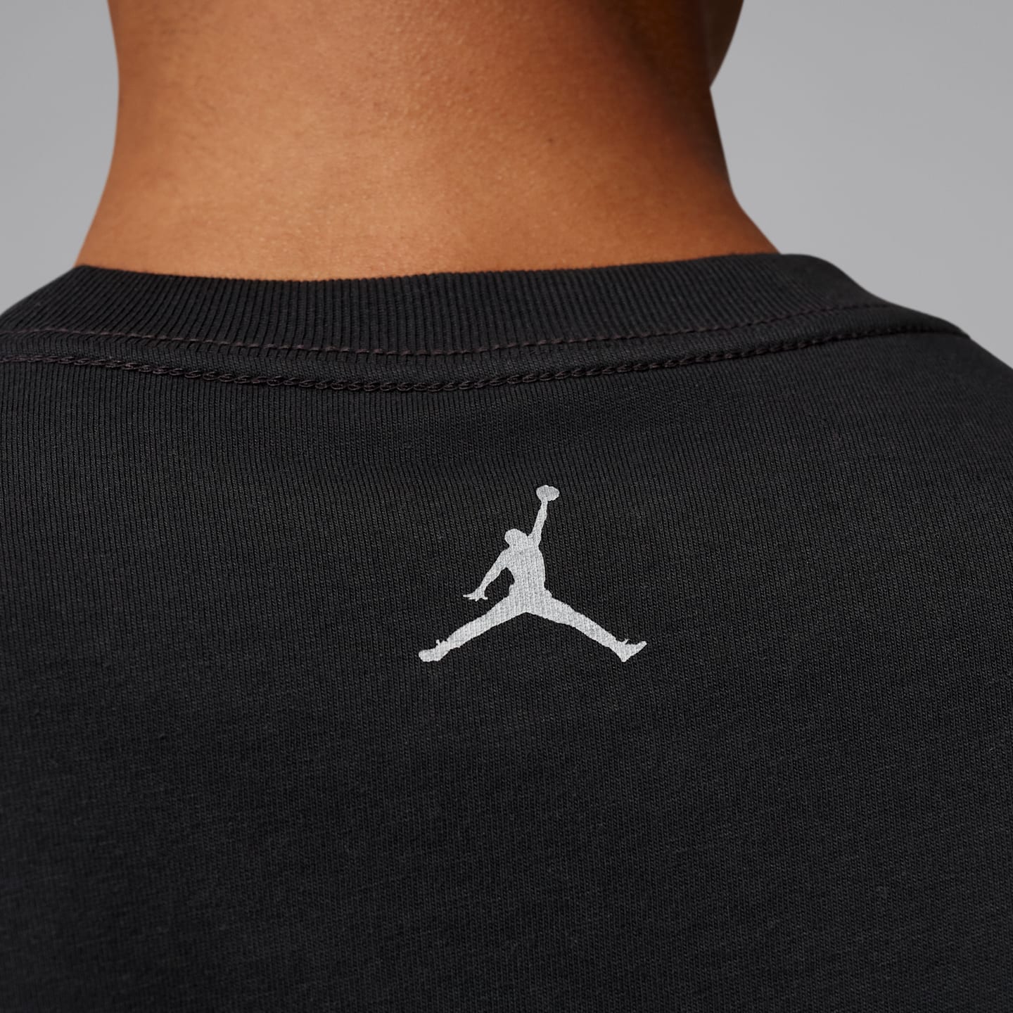 Мужская футболка Jordan Sport Dri-FIT, цвет: Чёрный / Белый, вариант 1 — фото 5