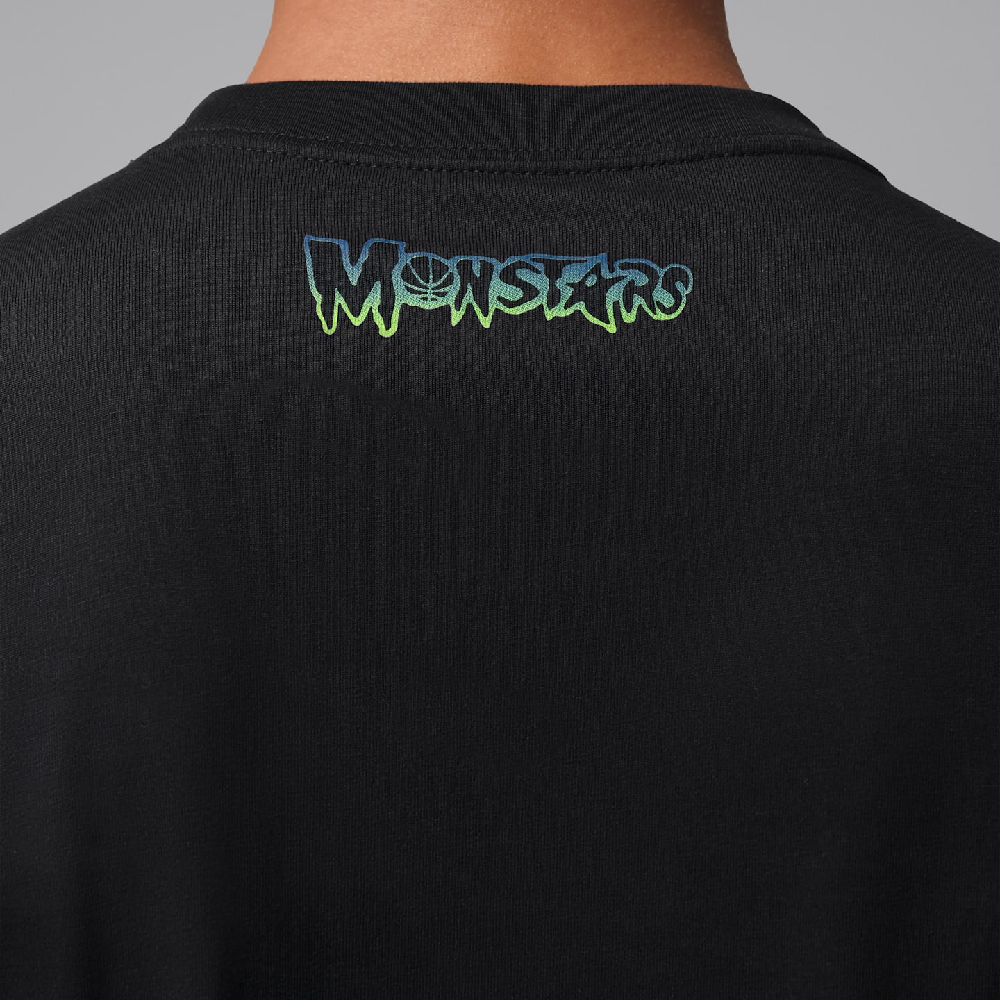 Мужская футболка Jordan Sport Space Jam Monstars Crew-Neck, цвет: Чёрный — фото 6