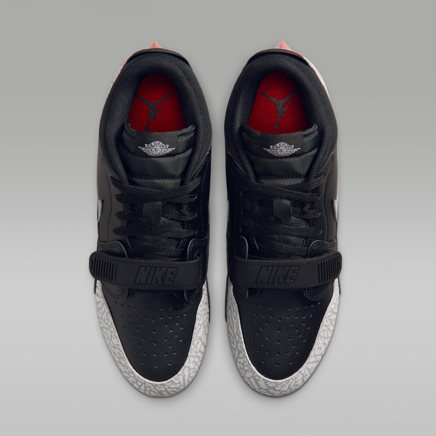 Мужские кроссовки Jordan Legacy 312 Low TD, цвет: Чёрный / Белый — фото 4