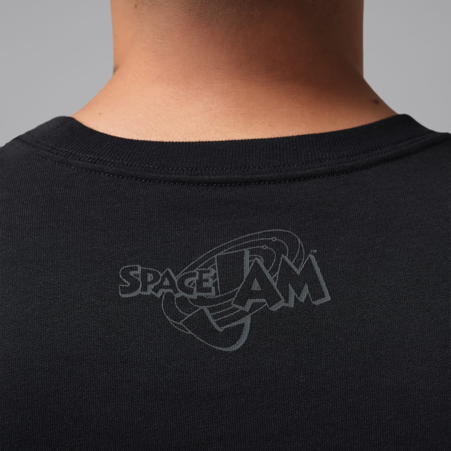Мужская футболка Jordan Dri-FIT Space Jam Golf T-Shirt, цвет: Чёрный — фото 7