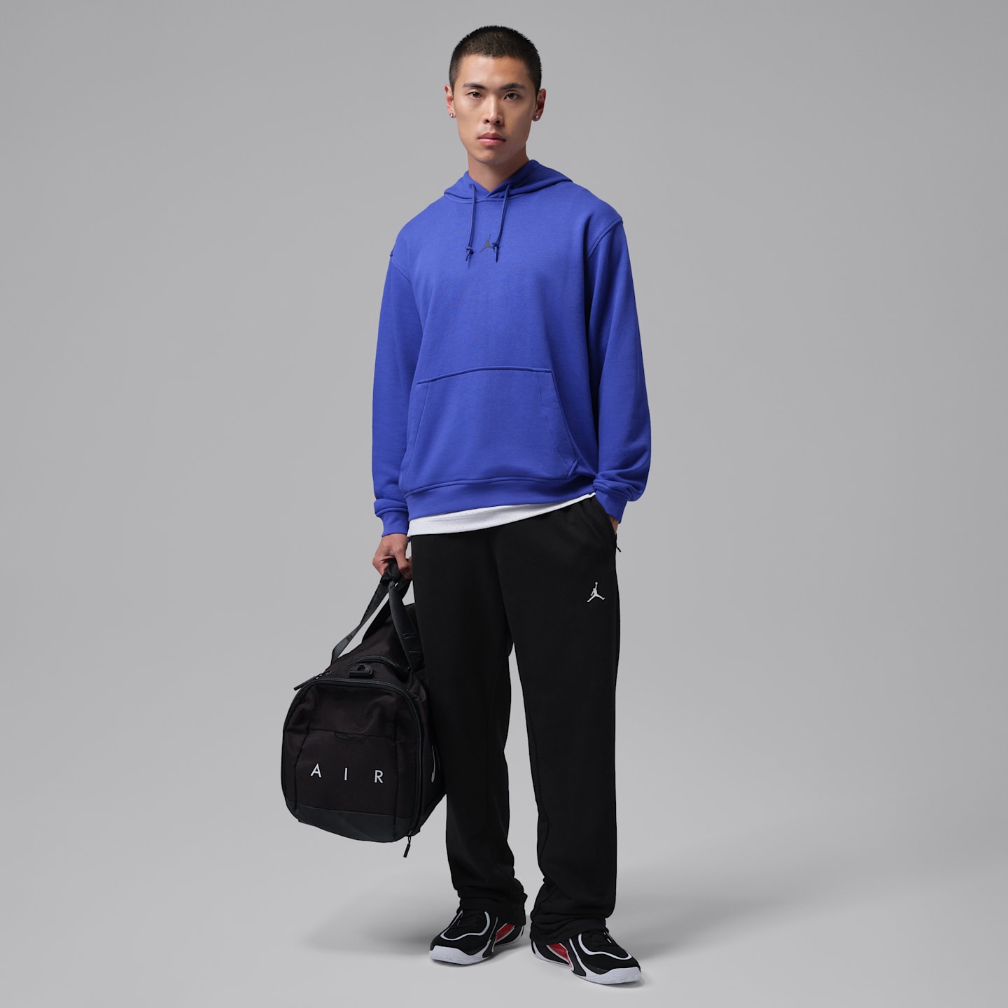 Мужские брюки Jordan Sport Crossover Dri-FIT Fleece, цвет: Чёрный — фото 5