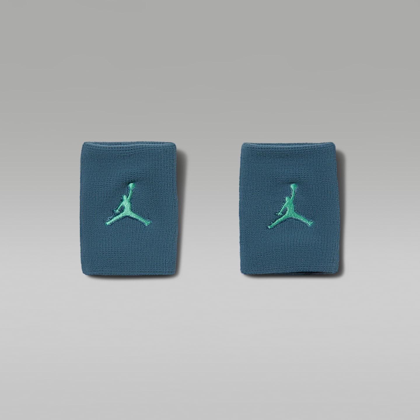 Напульсники Jordan Jumpman, цвет: Пепельный зелёный / Зелёный сияющий — фото 1