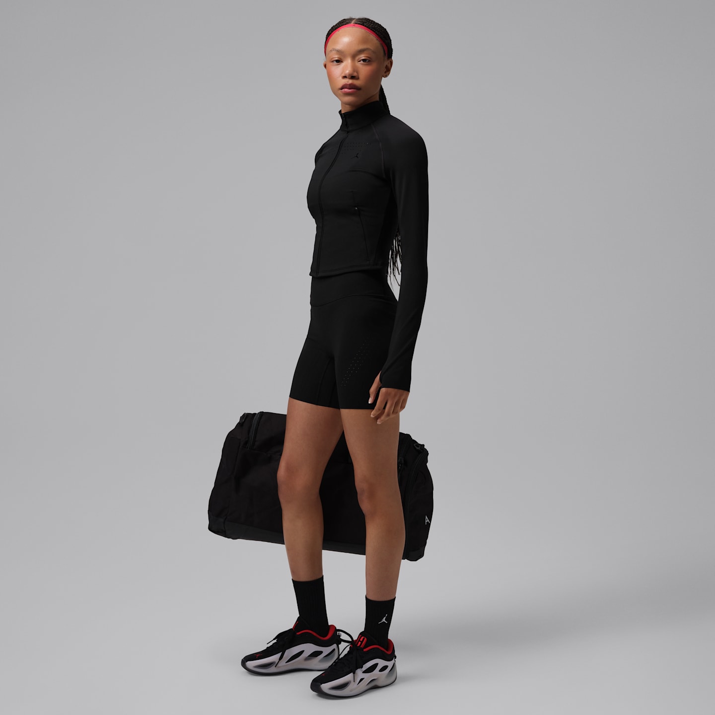 Женская куртка Jordan Sport Flightweight Dri-FIT, цвет: Чёрный — фото 8