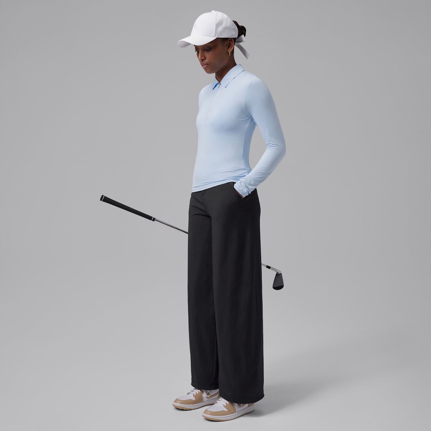 Женские брюки Jordan Sport Golf Barrel, цвет: Чёрный — фото 6