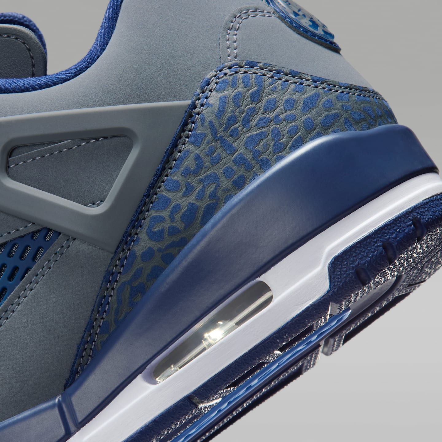 Мужские кроссовки Jordan Spizike Low SE, цвет: Синий / Белый — фото 8