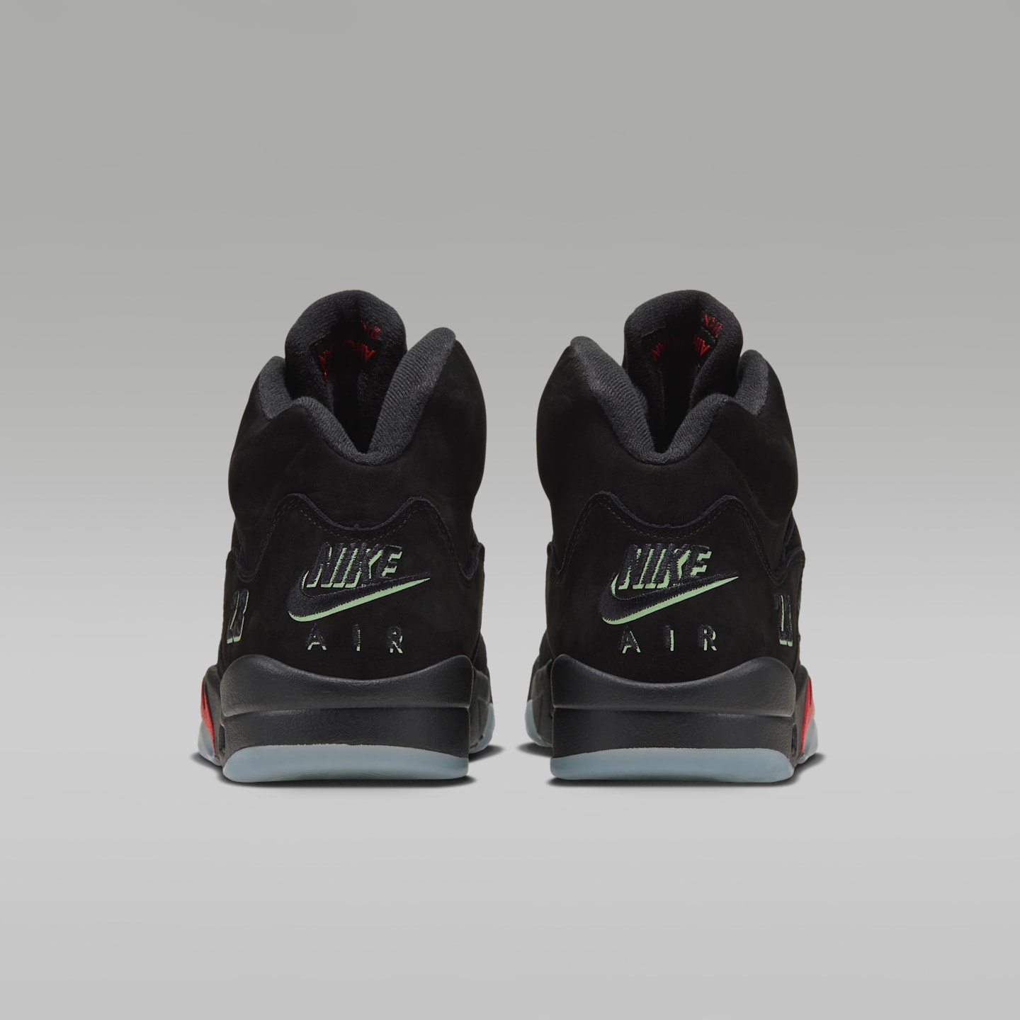 Детские кроссовки Jordan Air Jordan 5 Retro "Halloween, цвет: Чёрный / Красный, вариант 1 — фото 6