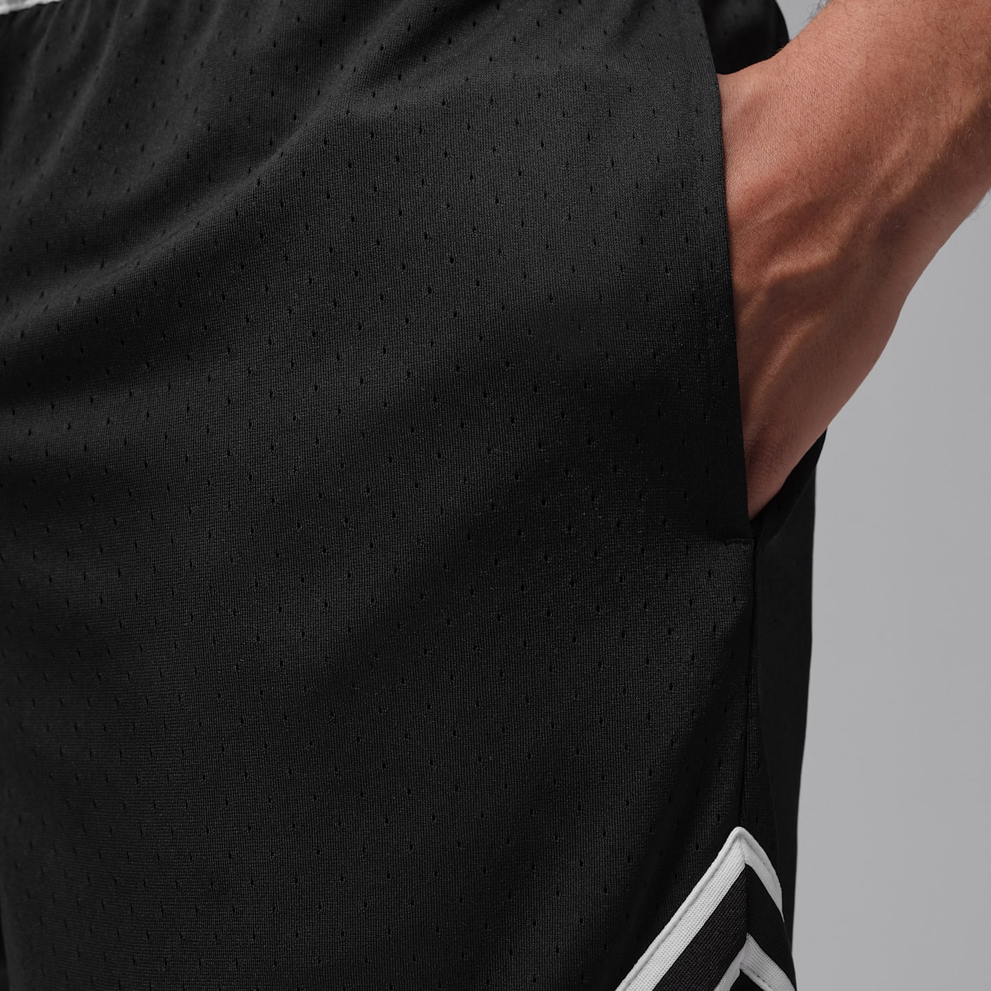 Мужские шорты Jordan Sport Dri-FIT Diamond, цвет: Чёрный — фото 4