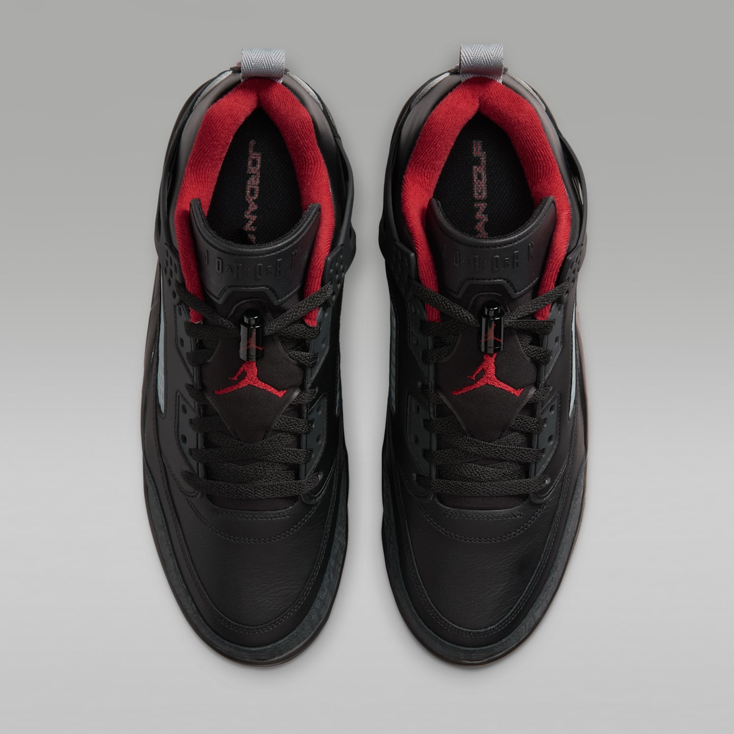 Мужские кроссовки Jordan Spizike G Golf Shoes, цвет: Чёрный / Красный — фото 4