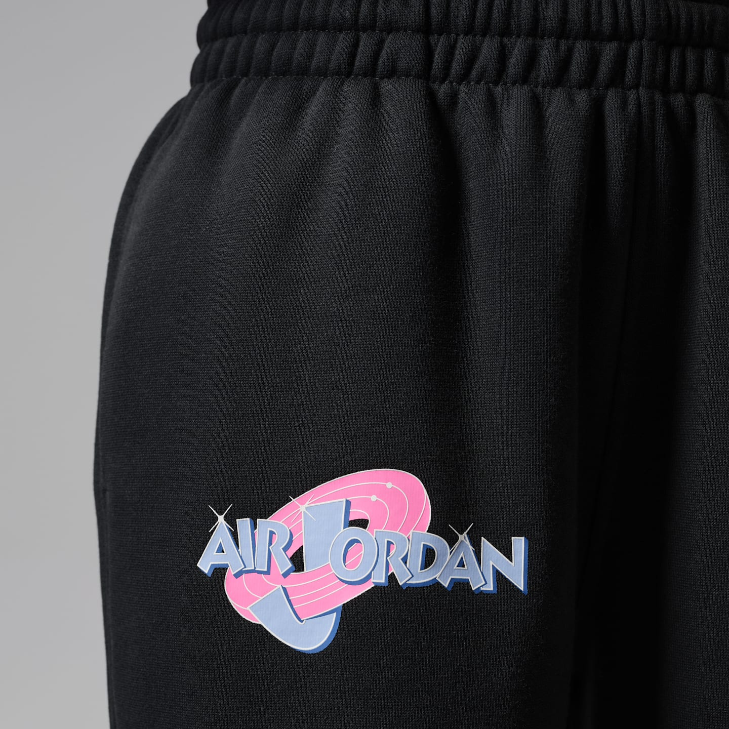 Детские брюки Jordan Space Jam 30 Fleece, цвет: Чёрный — фото 6