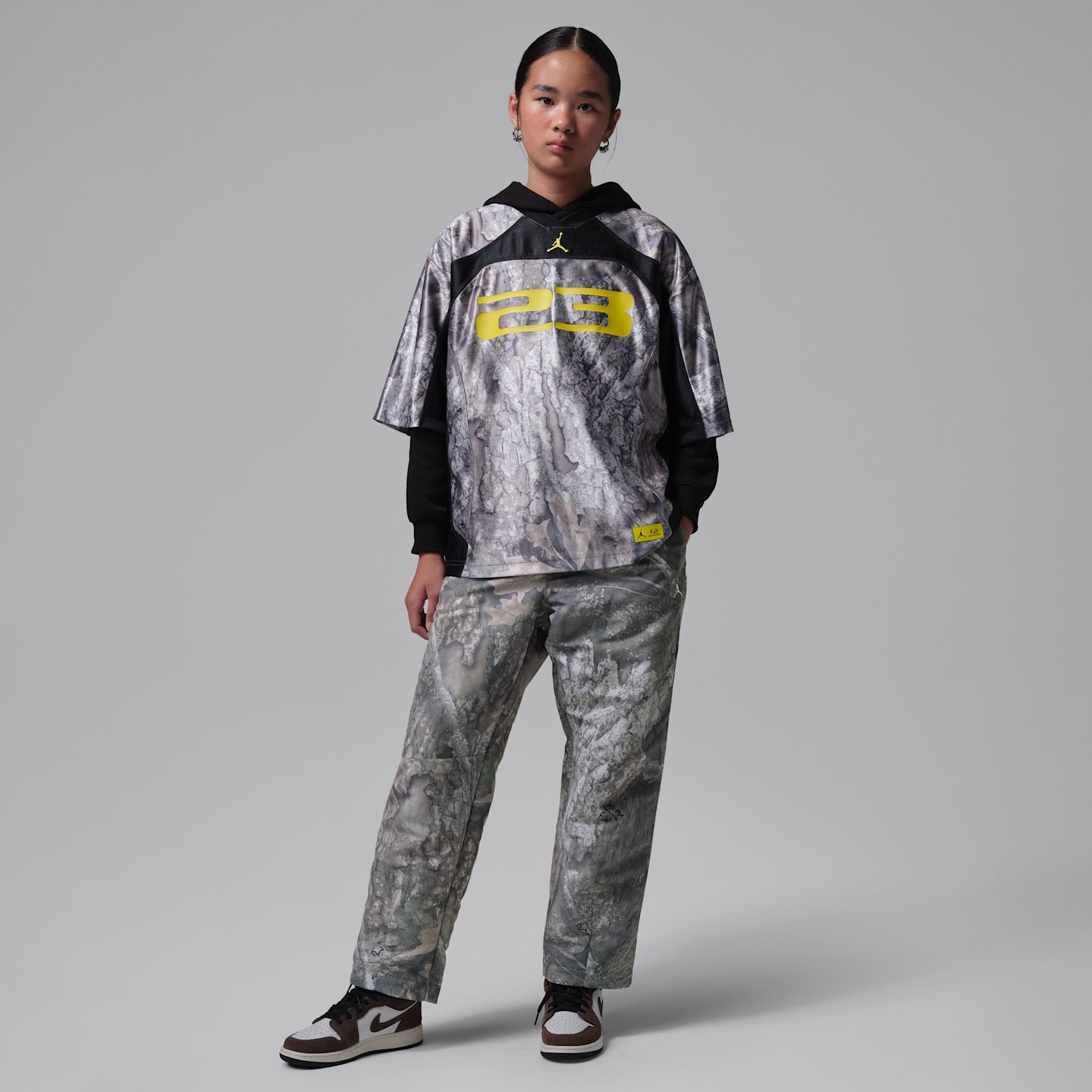 Детские брюки Jordan Brooklyn Realtree Camo, цвет: Swan — фото 6