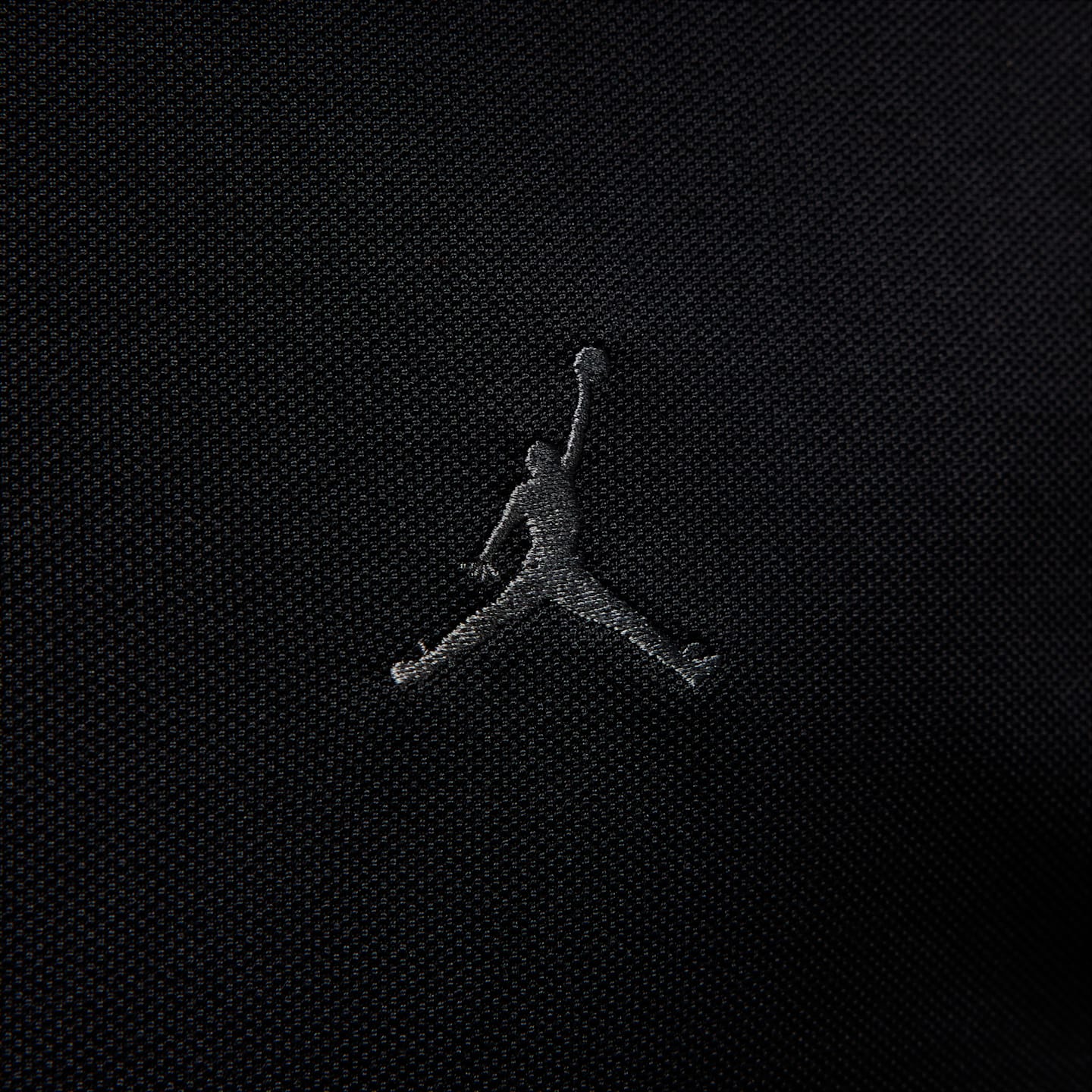 Мужское поло Jordan Brooklyn Polo, цвет: Чёрный / Железный серый — фото 4